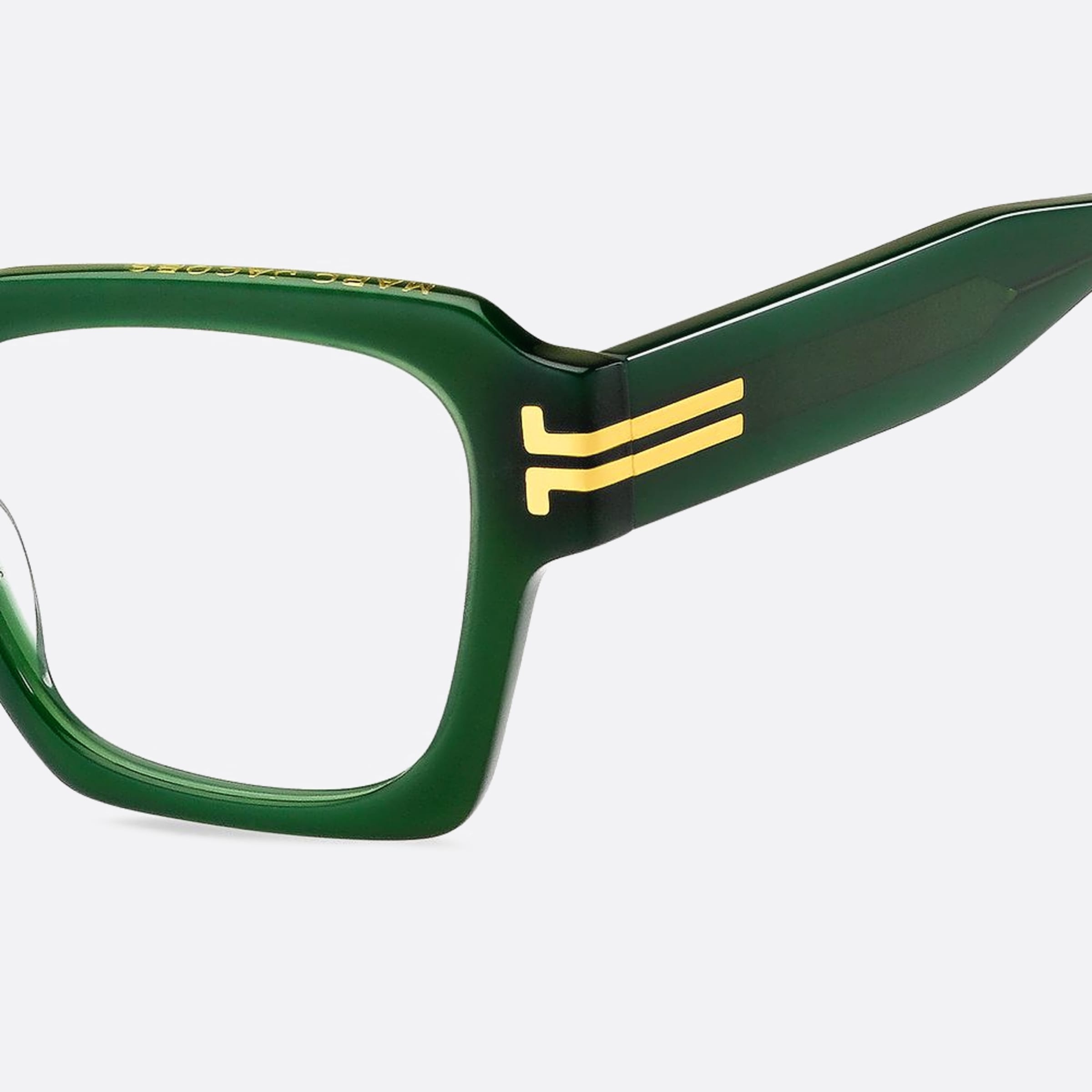 Marc 50mm Jacobs 1ed Green Squared Women Eyeglasses - Lifestyle Shot