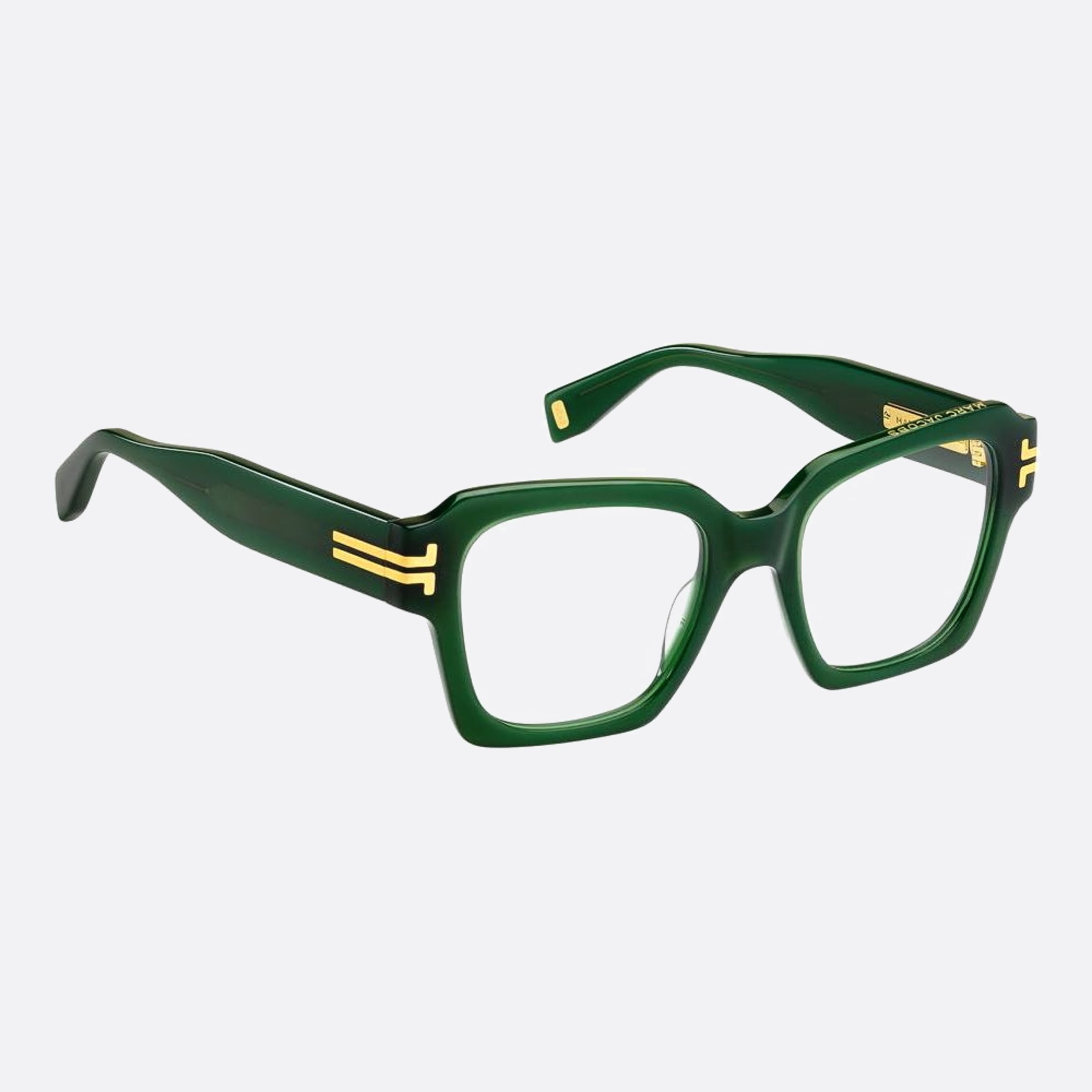 Marc 50mm Jacobs 1ed Green Squared Women Eyeglasses - Additional Angle