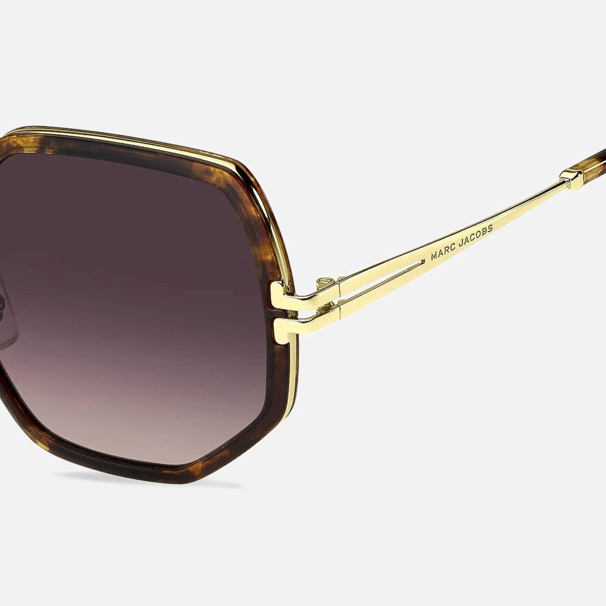 Marc 58mm Jacobs 2ik Havana Geometric Women Sunglasses - Detail View