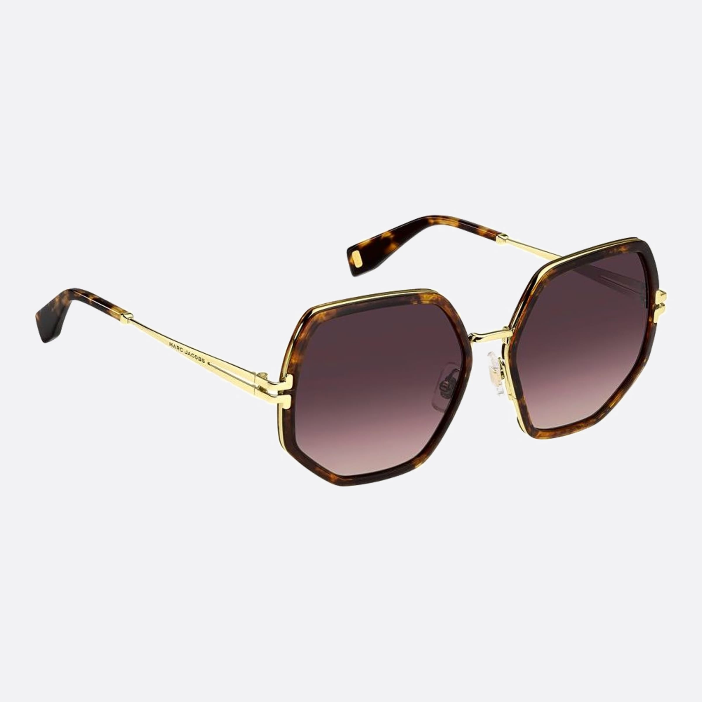 Marc 58mm Jacobs 2ik Havana Geometric Women Sunglasses - Lifestyle Shot