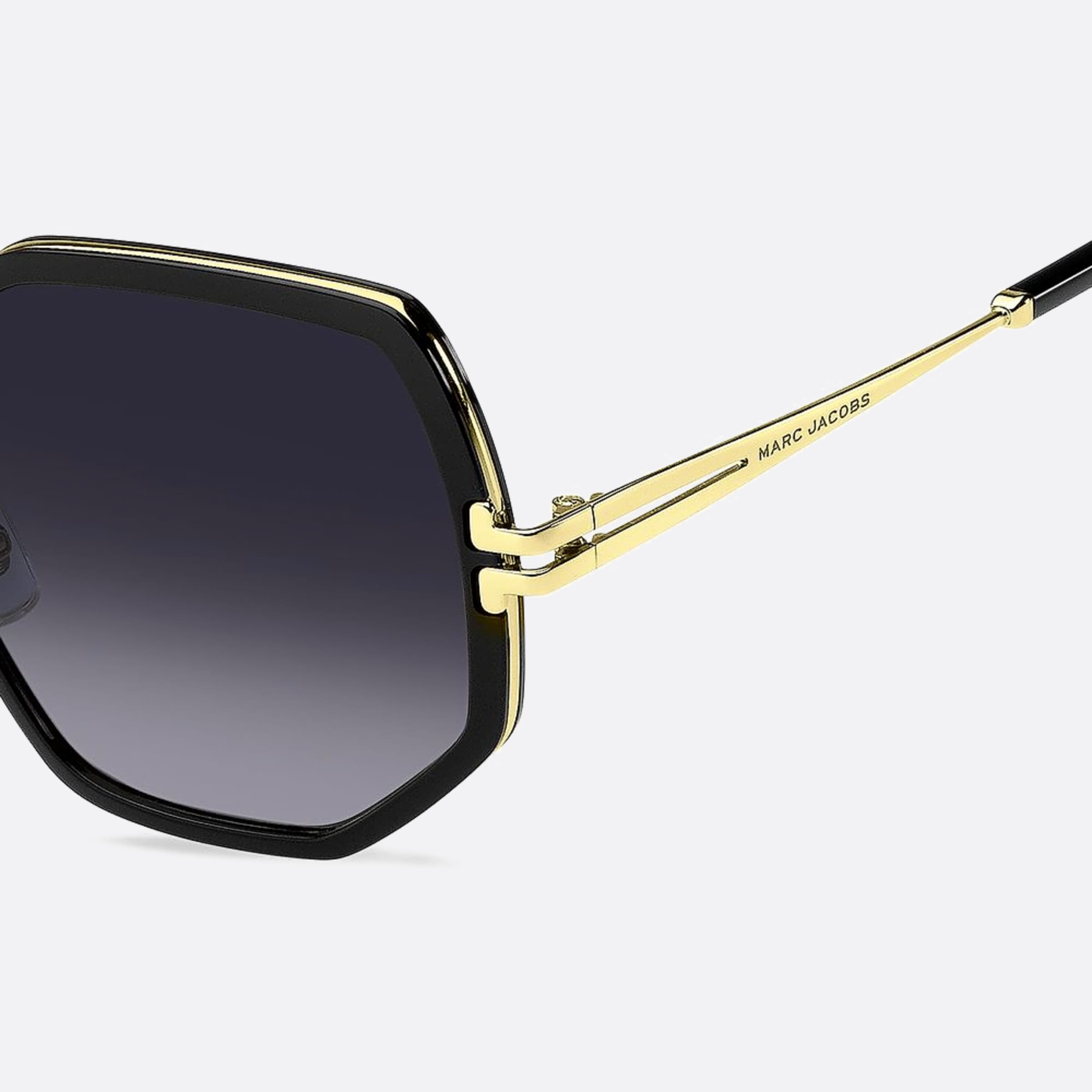 Marc 58mm Jacobs 2m2 Black Geometric Women Sunglasses - Detail View