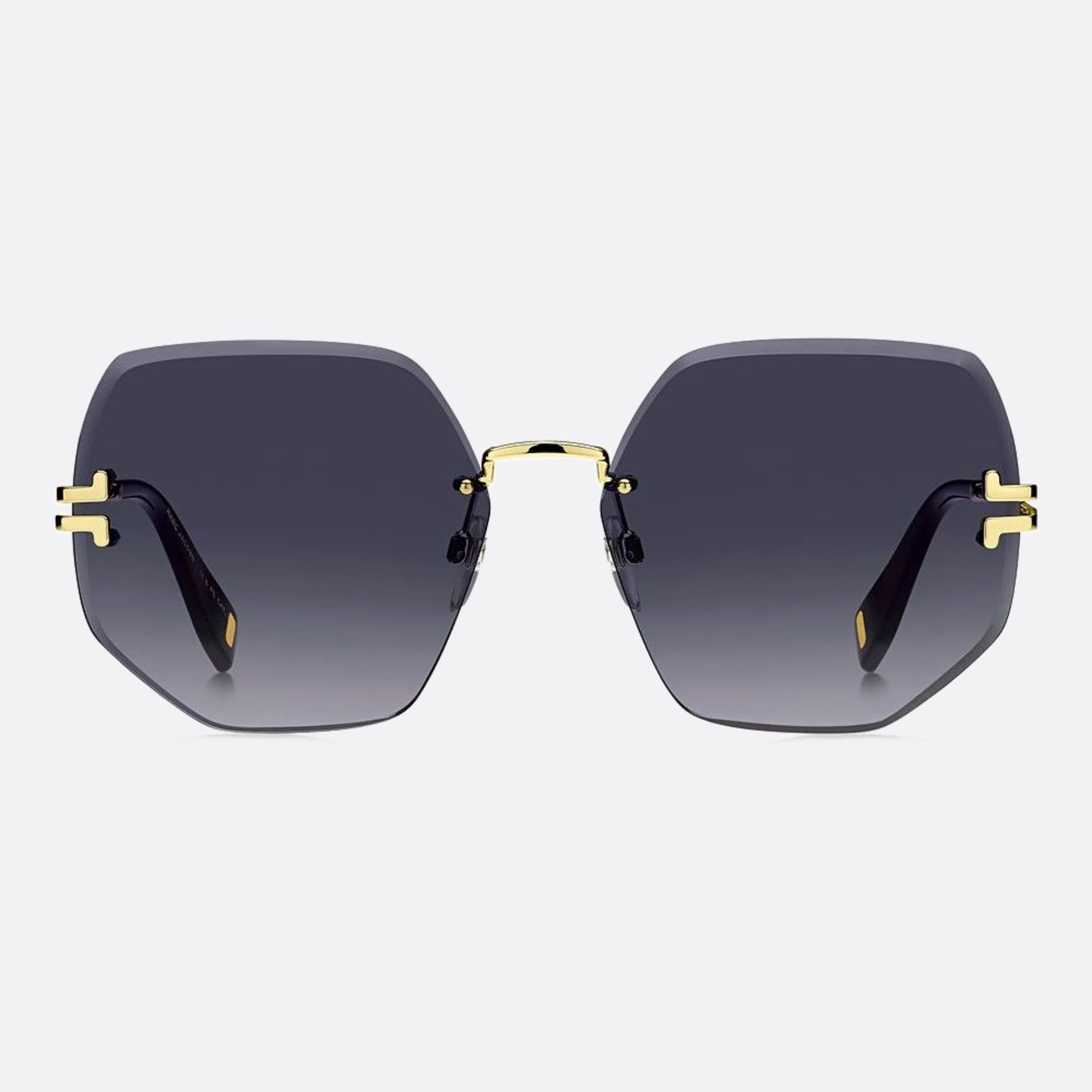 Marc 62mm Jacobs Rhl Black Geometric Women Sunglasses - Main View