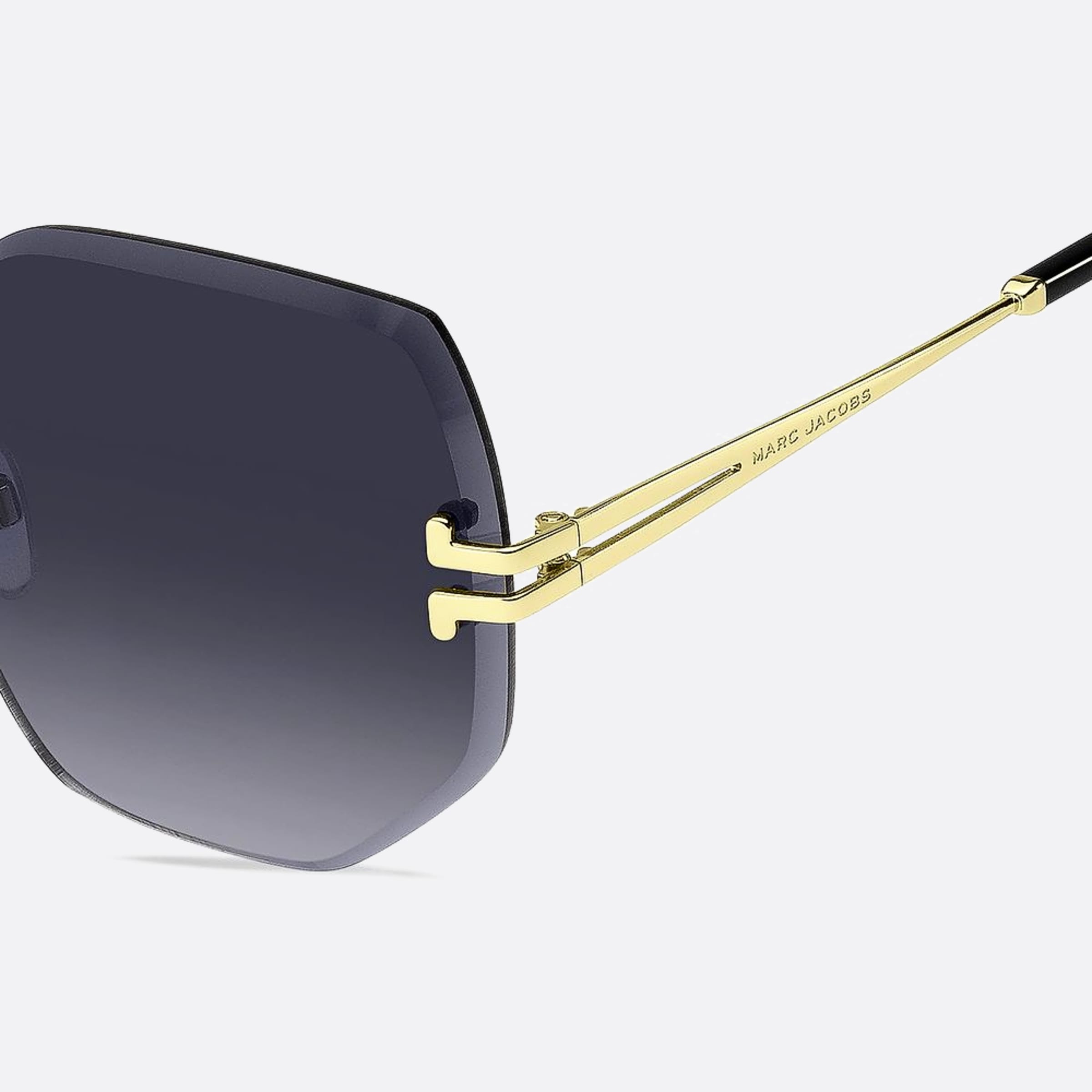 Marc 62mm Jacobs Rhl Black Geometric Women Sunglasses - Lifestyle Shot