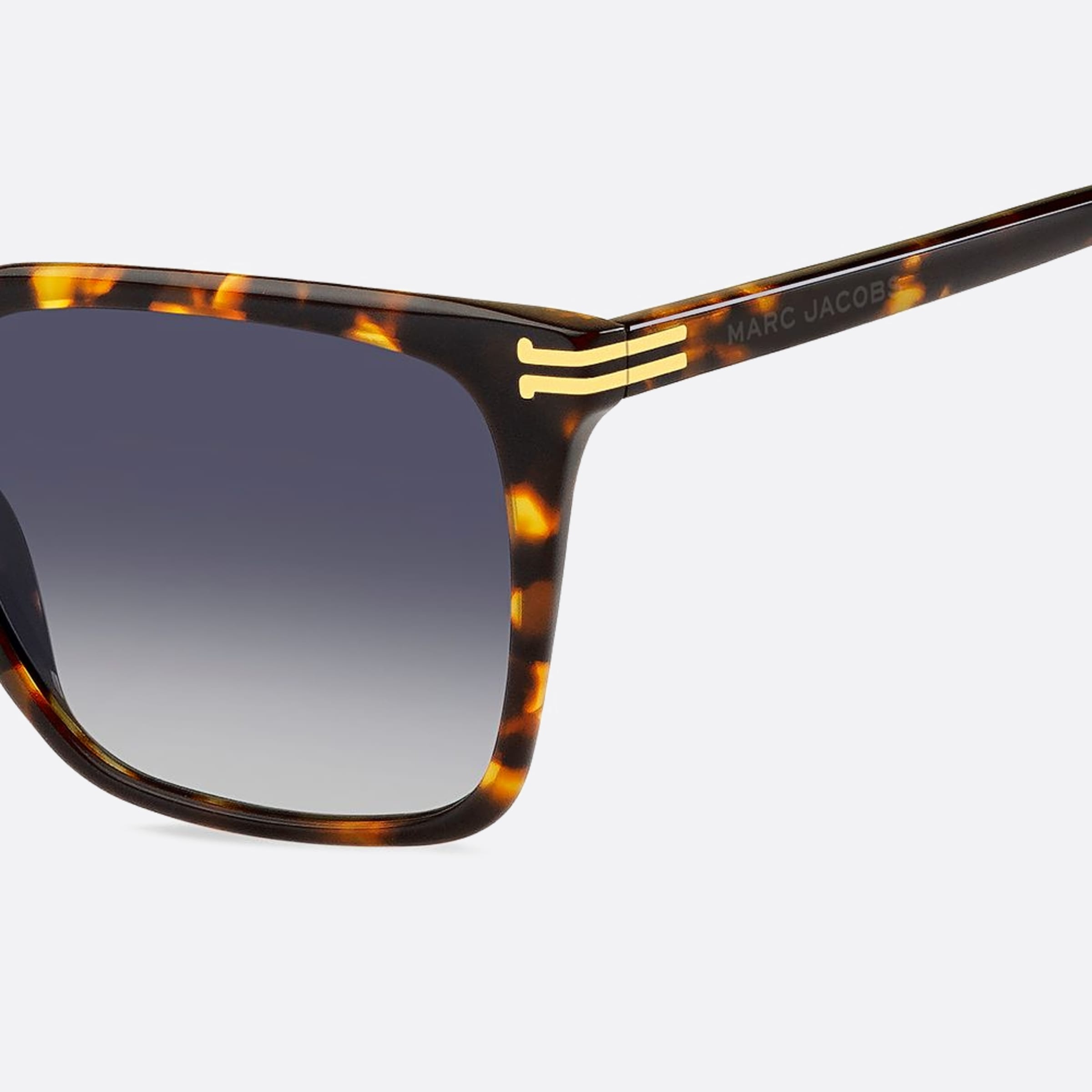 Marc 55mm Jacobs Havana Squared Women Sunglasses - Detail View