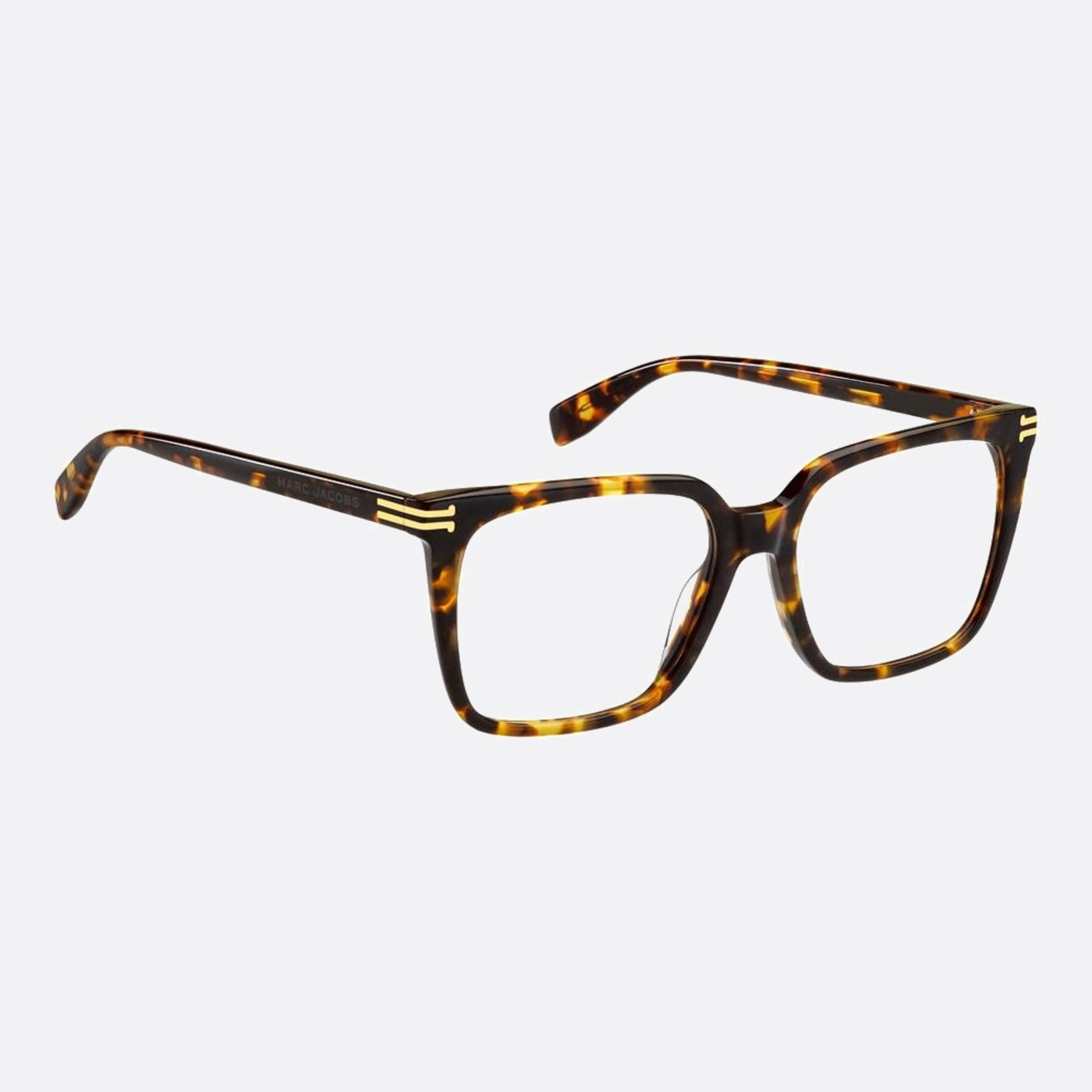 Marc 53mm Jacobs Havana Squared Women Eyeglasses - Lifestyle Shot