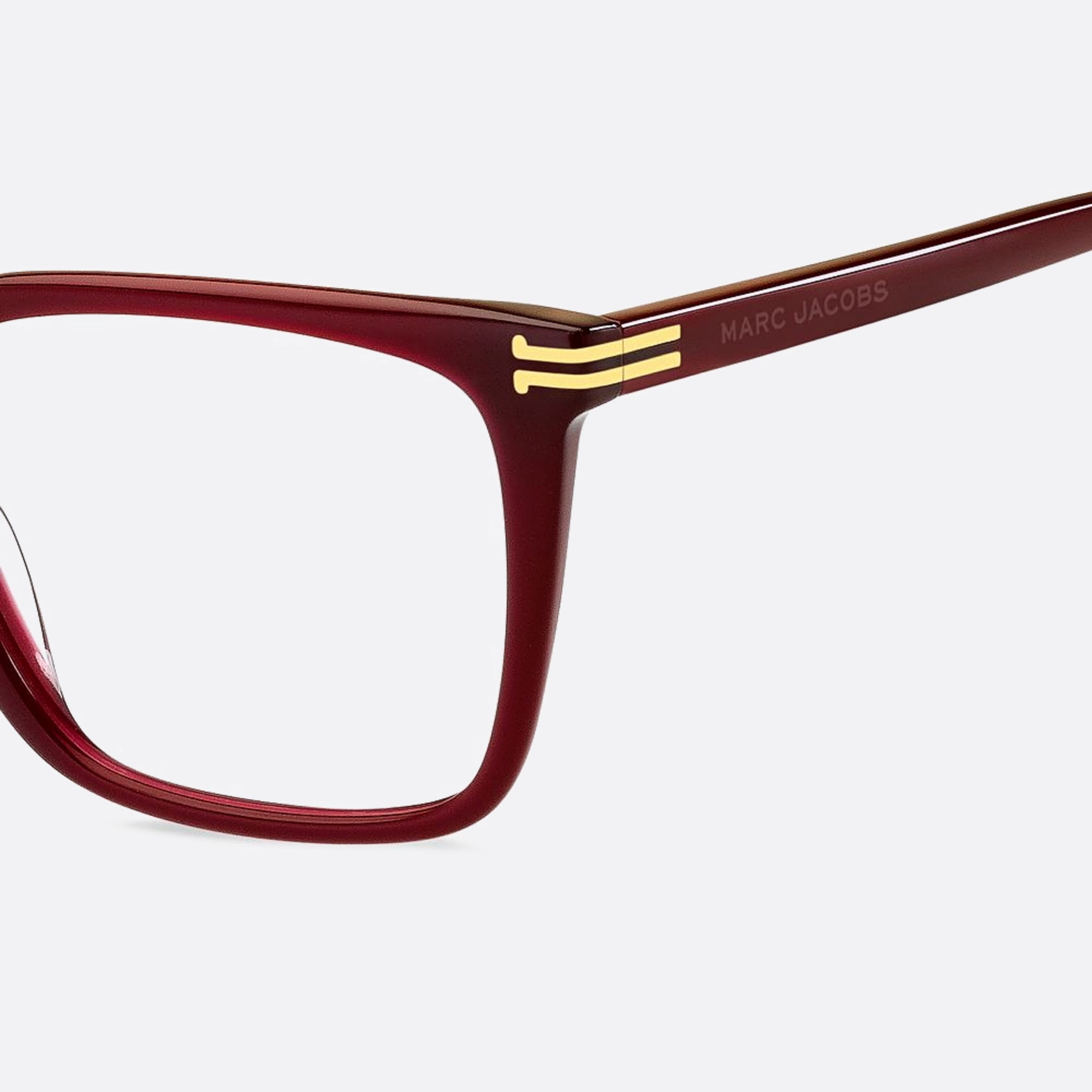 Marc 53mm Jacobs Lhf Red Squared Women Eyeglasses - Lifestyle Shot