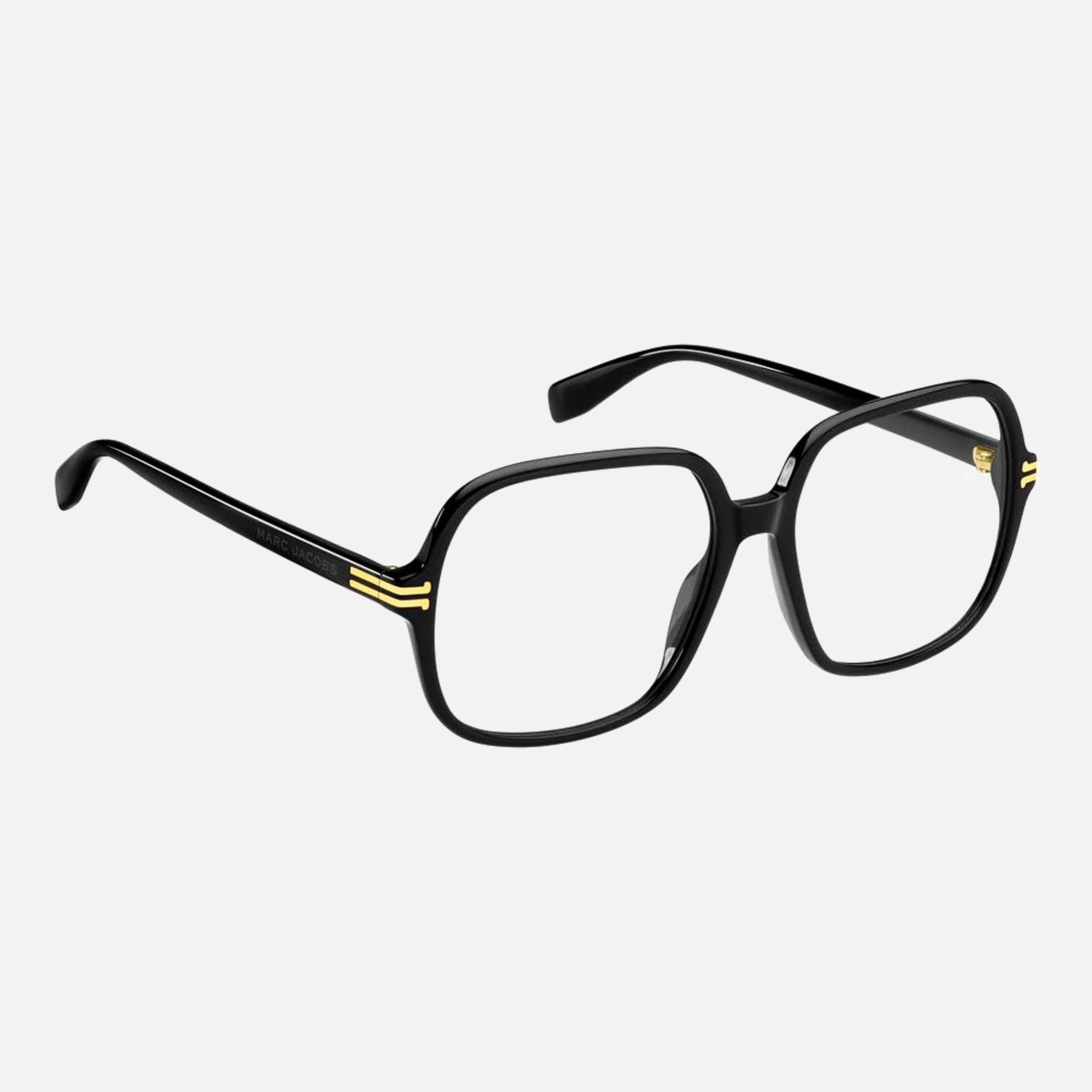 Marc 57mm Jacobs Black Squared Women Eyeglasses - Lifestyle Shot