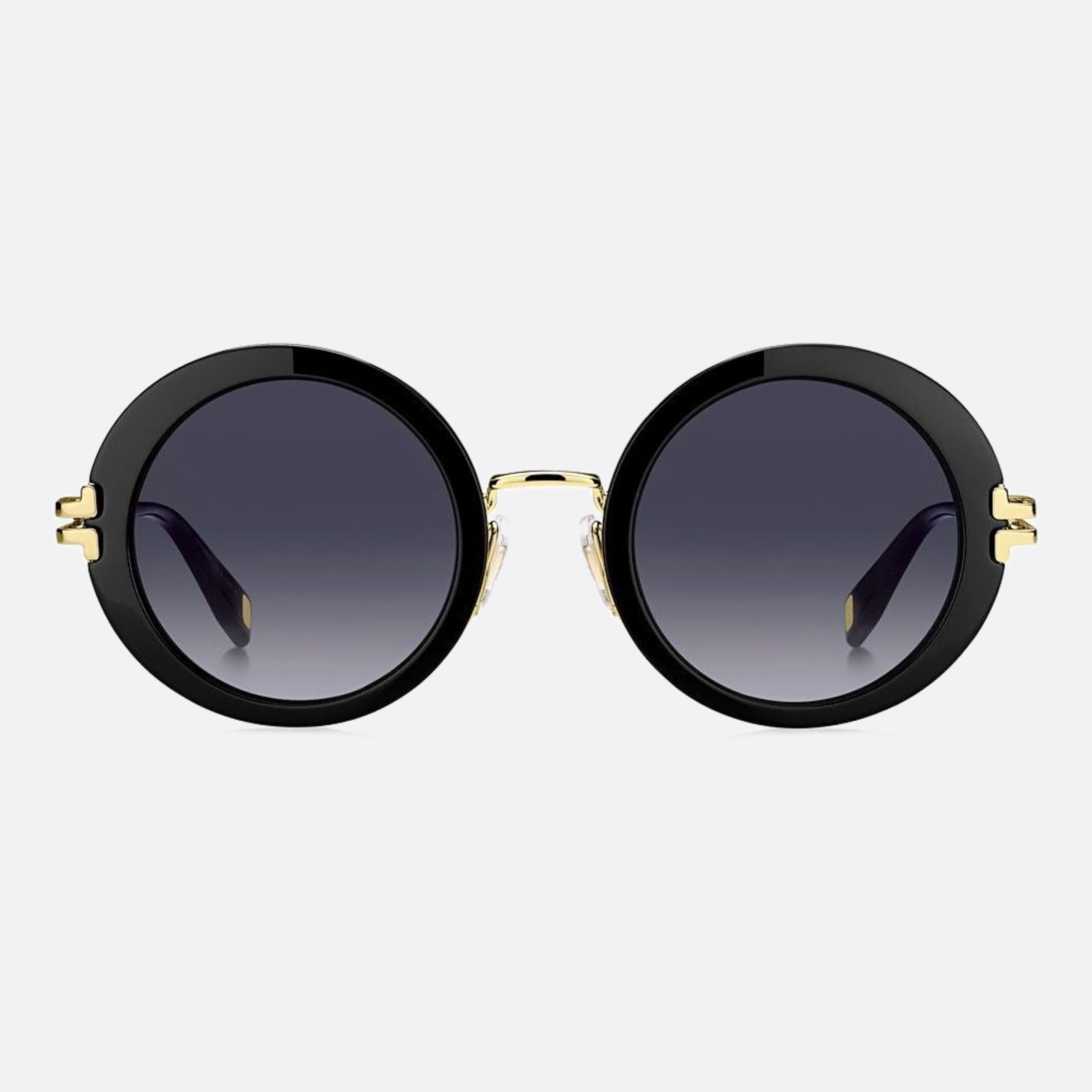 Marc 50mm Jacobs Black Round Women Sunglasses - Main View