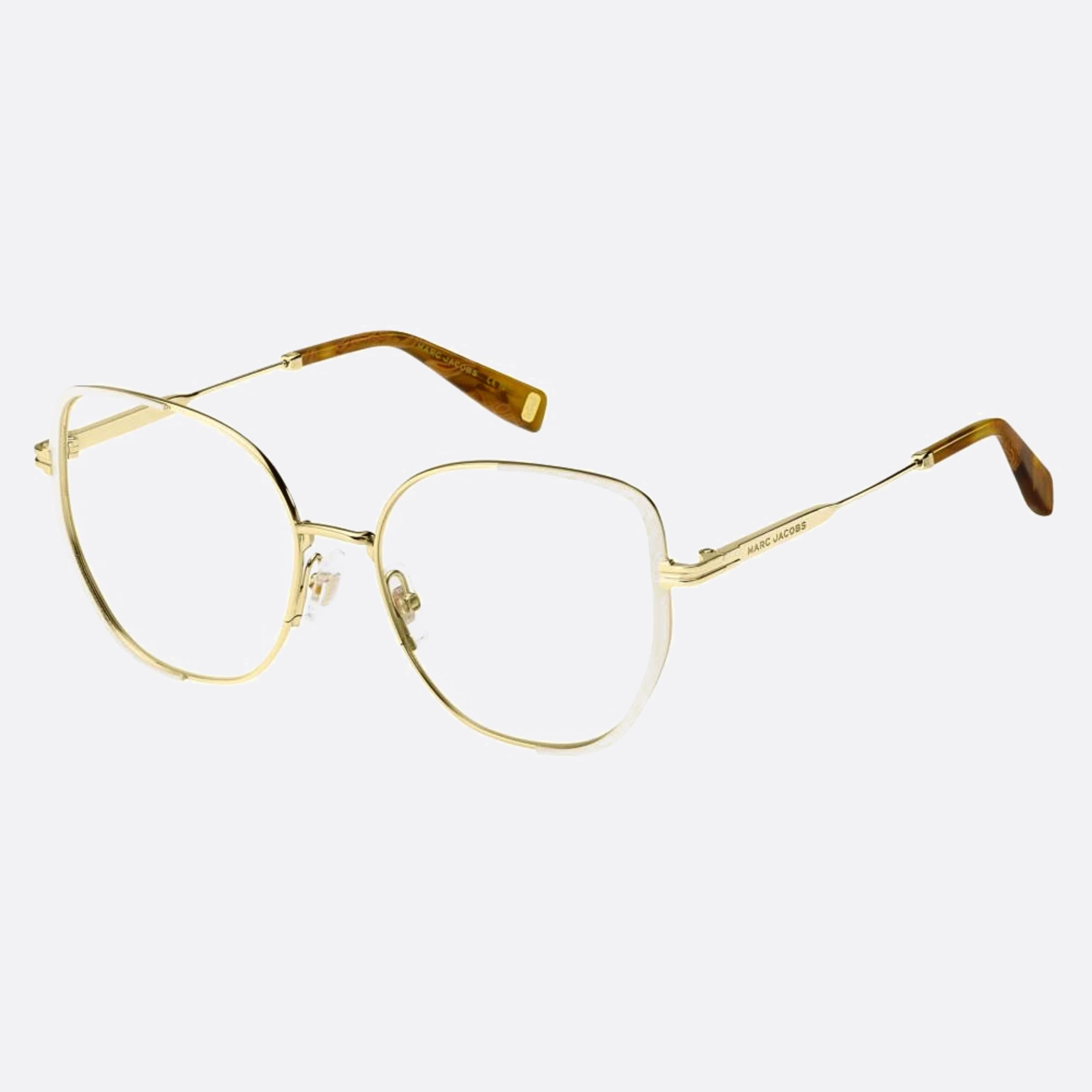 Marc 55mm Jacobs Vvp Gold Butterfly Women Eyeglasses - Side View