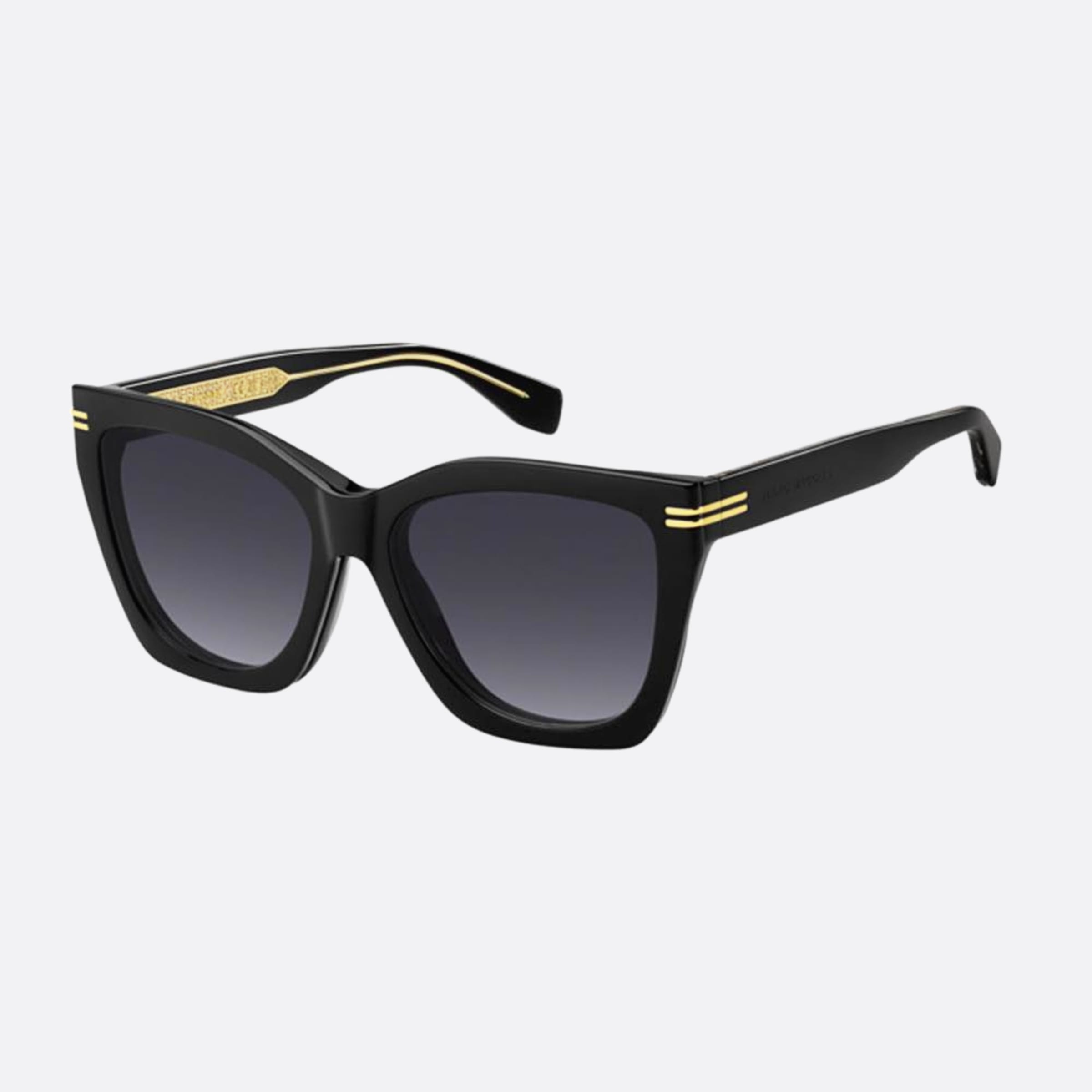 Marc 55mm Jacobs Black Squared Women Sunglasses - Side View