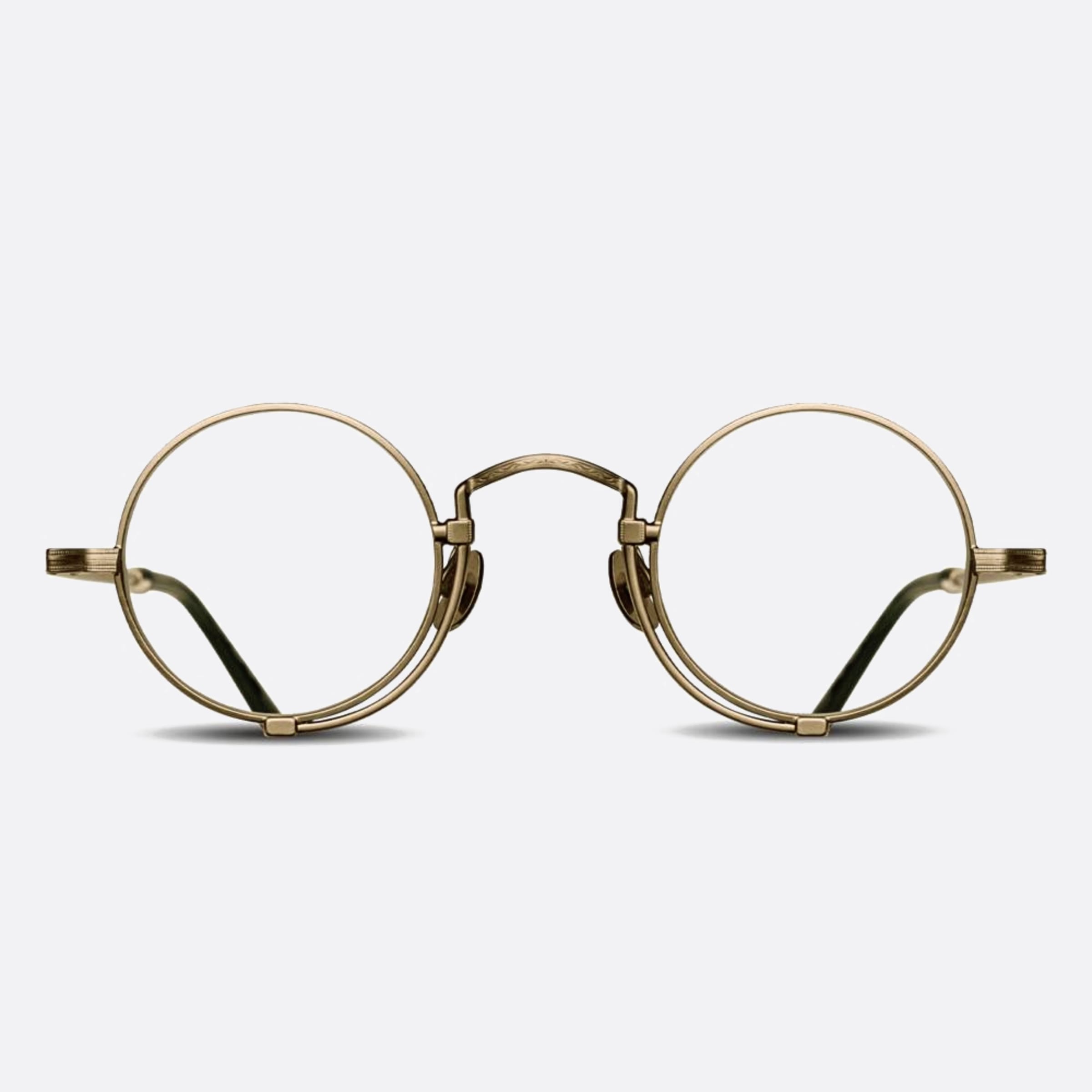 Matsuda 44mm 10103h Gold Visor Unisex Eyeglasses - Main View