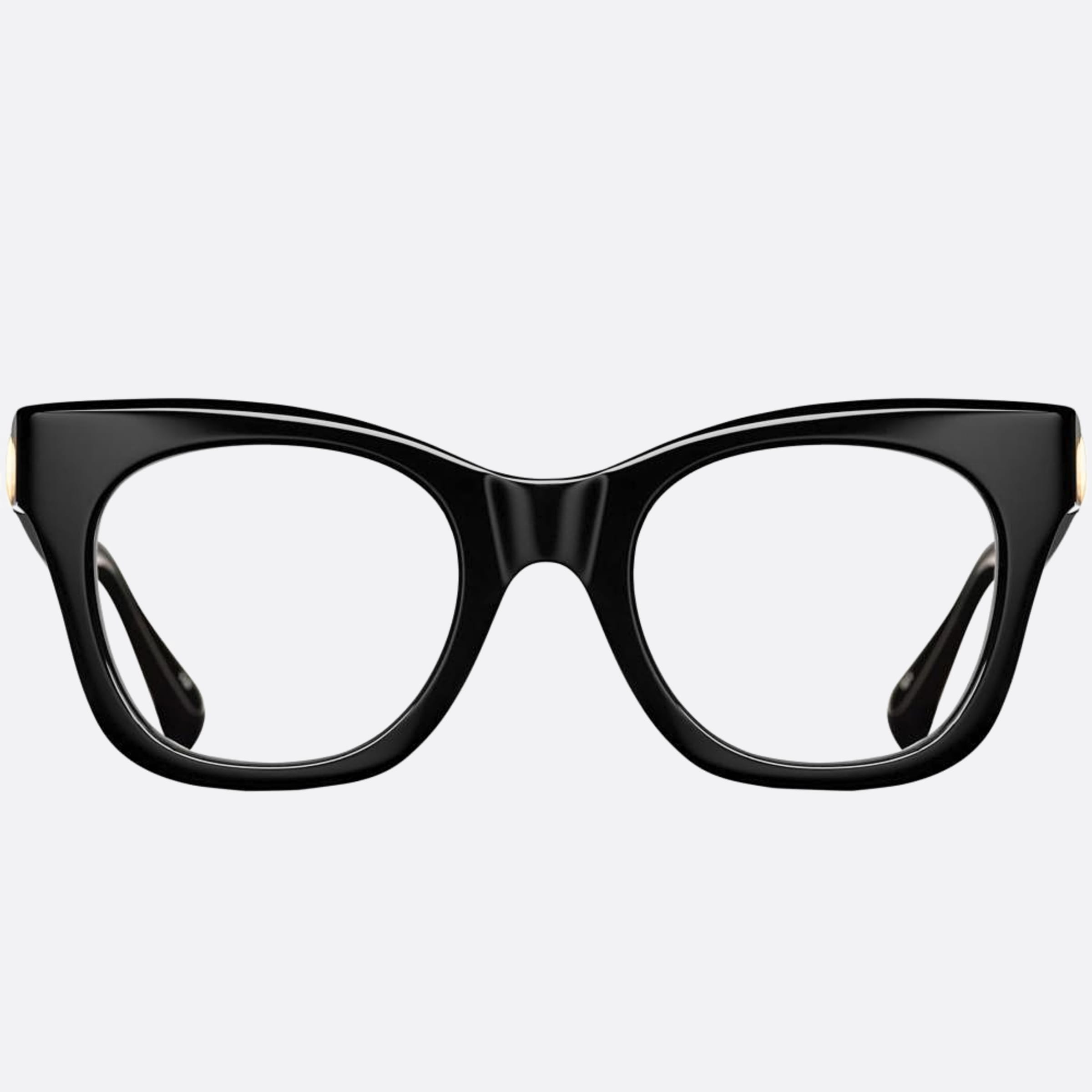 Matsuda 49mm M1022 Blk Black Squared Unisex Eyeglasses - Main View