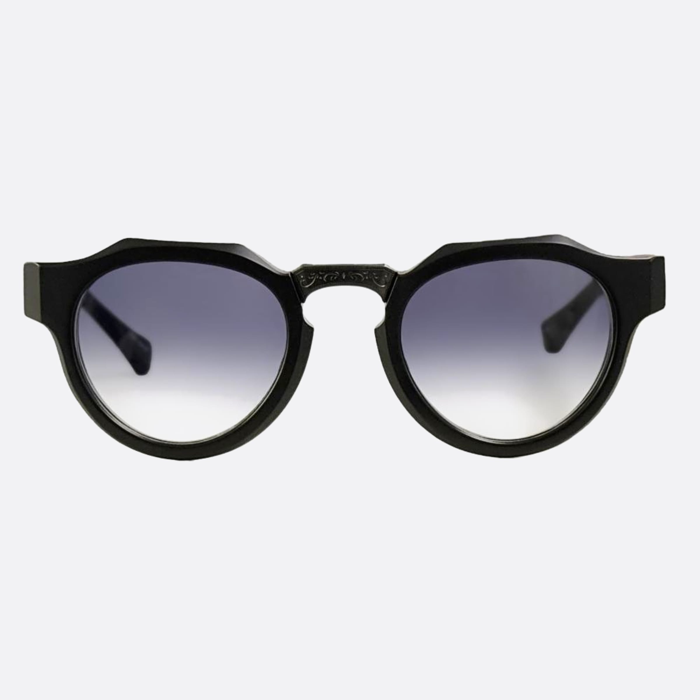 Matsuda 49mm M1037 Mbk Black Pantos Men Sunglasses - Main View