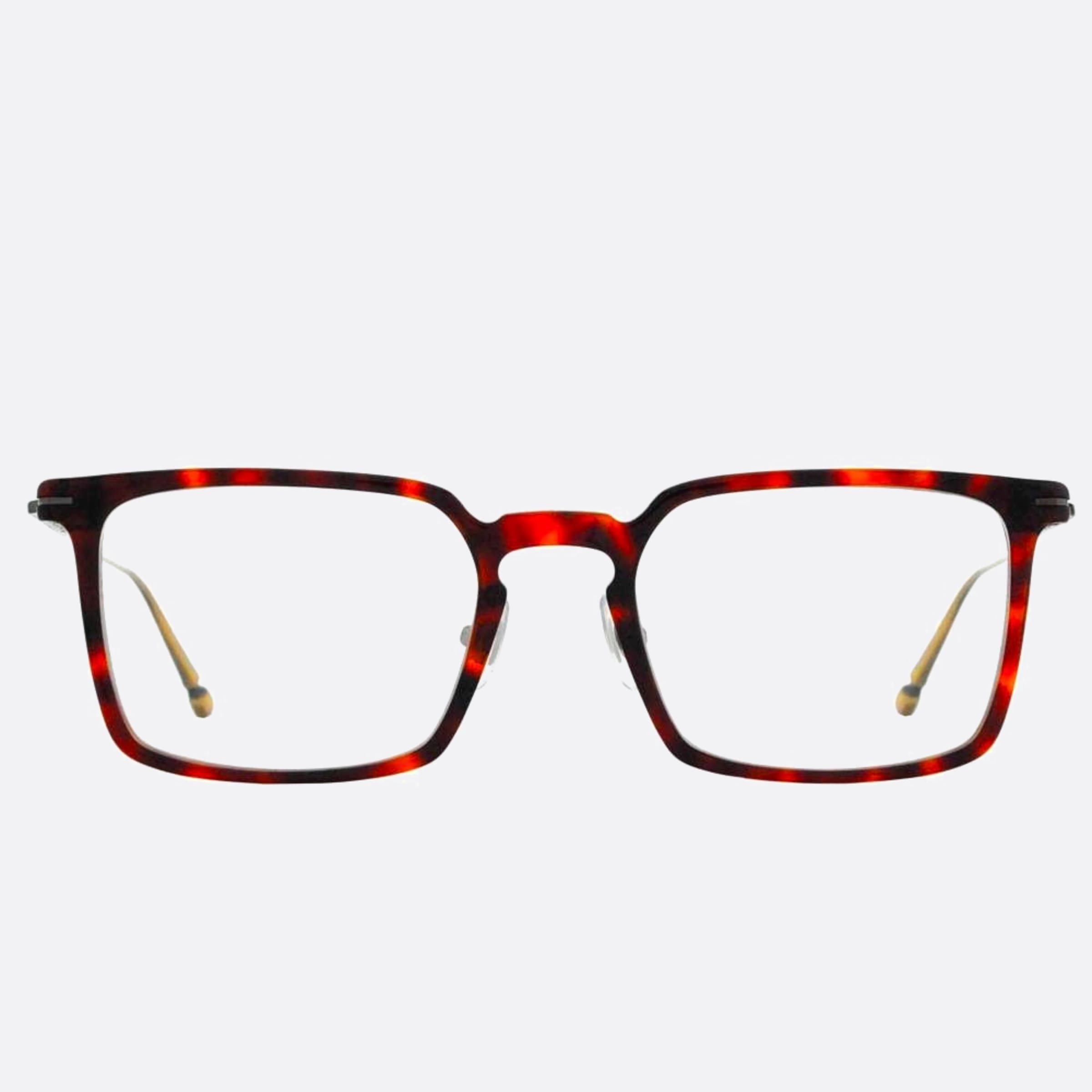 Matsuda 52mm M2060 Dto Havana Geometric Unisex Eyeglasses - Main View