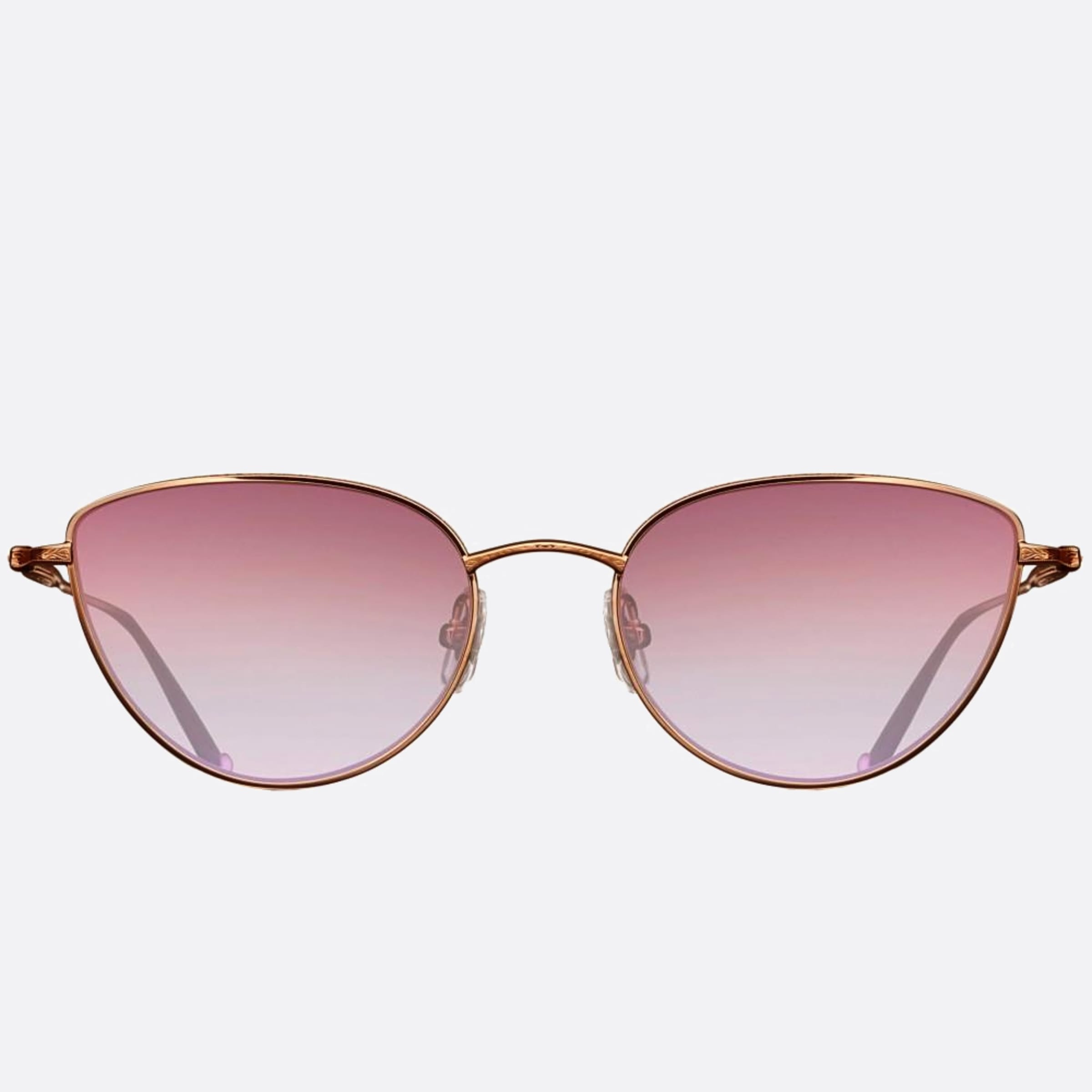 Matsuda 52mm M3091 Rg2 Rose Gold Cat Eye Women Sunglasses - Main View