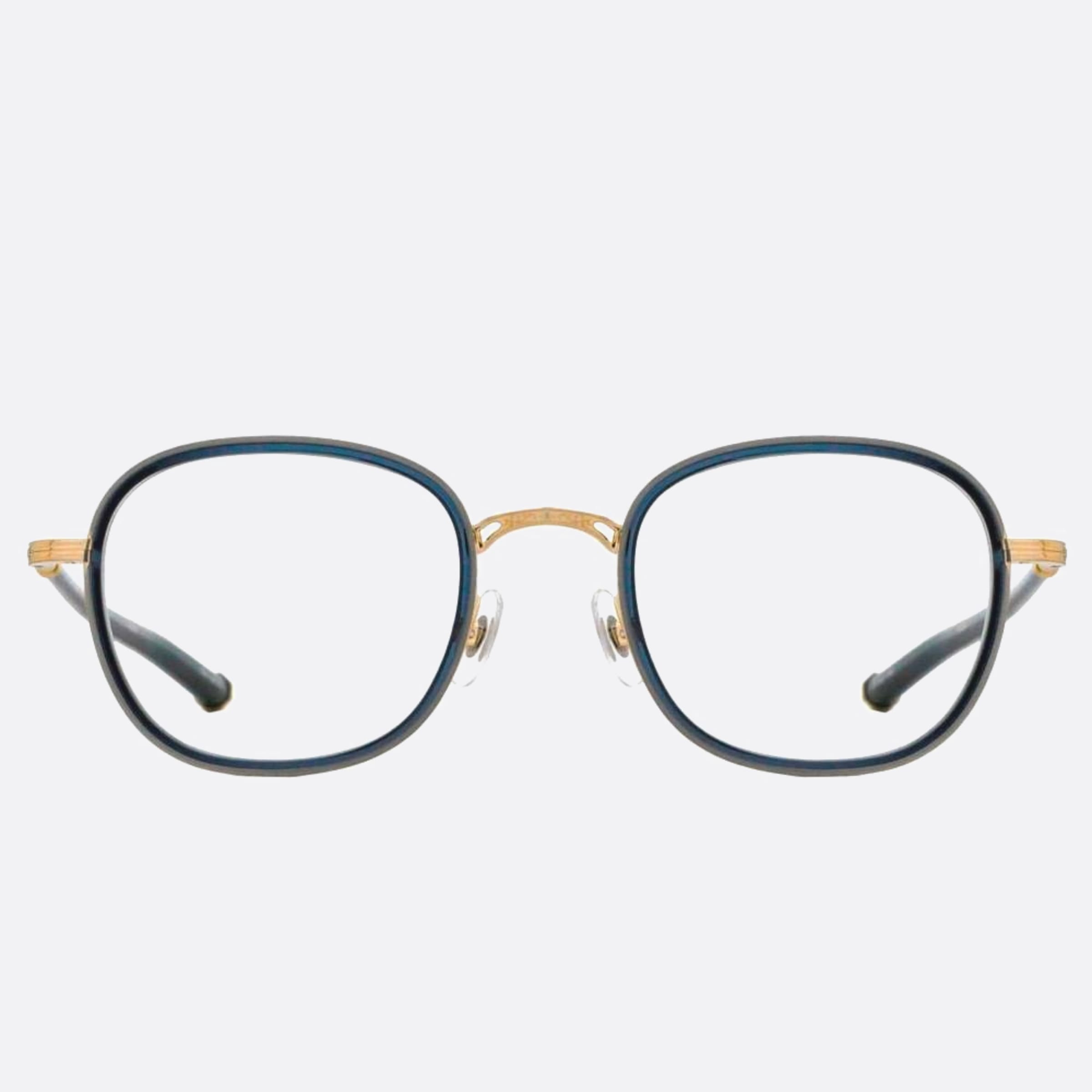 Matsuda 49mm M3126 Dnc Blue Geometric Unisex Eyeglasses - Main View