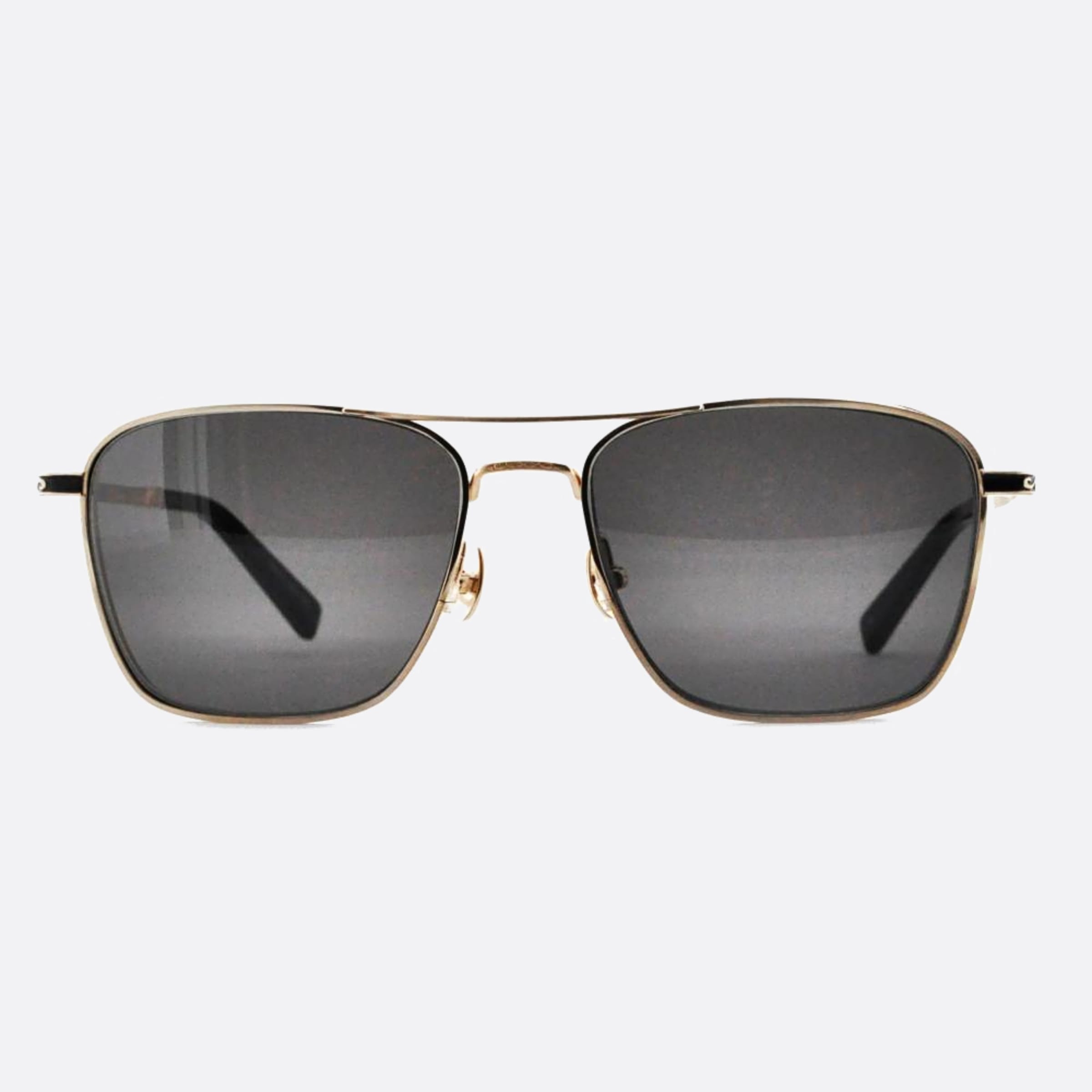 Matsuda 56mm M3135 Gold Pilot Men Sunglasses - Main View
