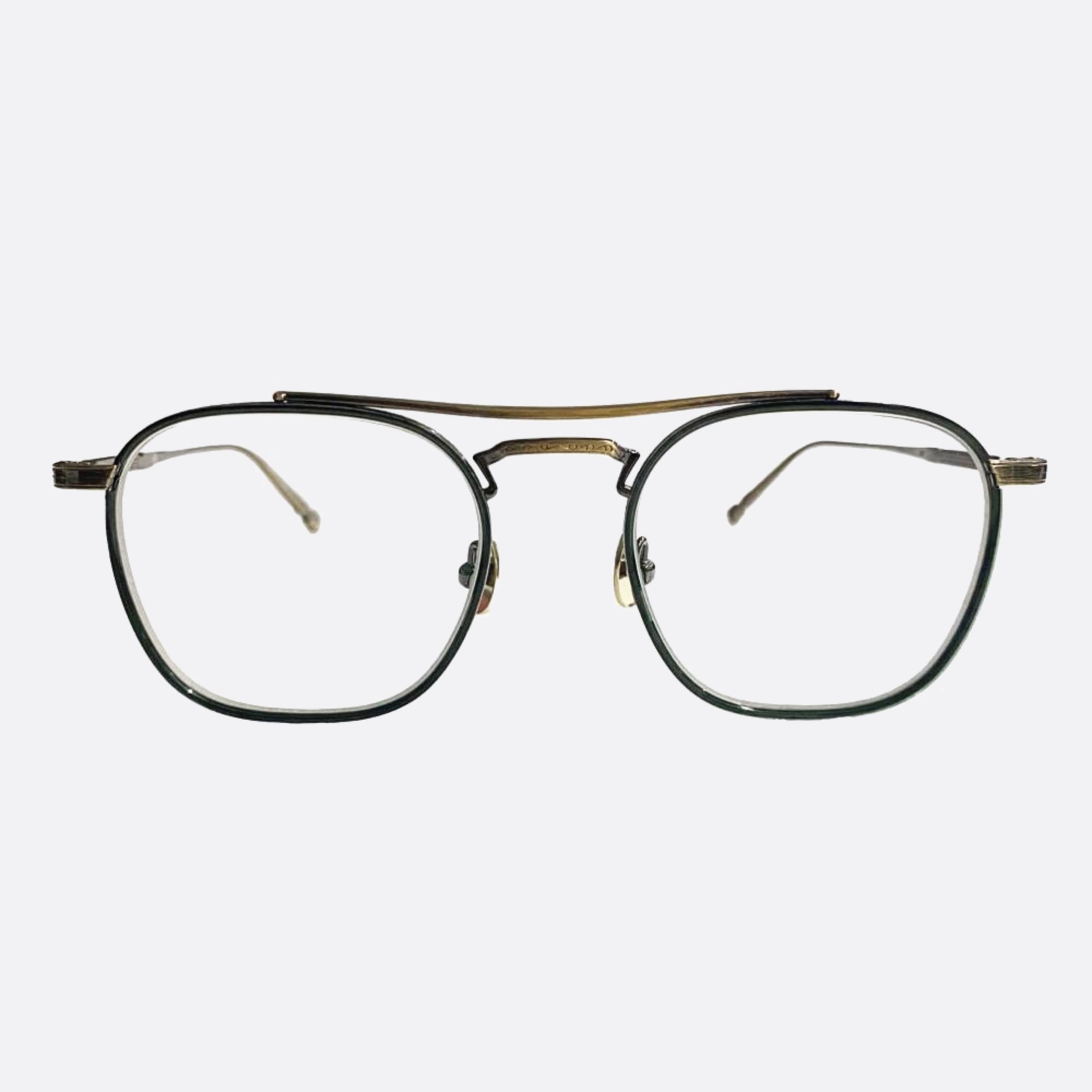 Matsuda 48mm M3149 Bgn Green Squared Unisex Eyeglasses - Main View