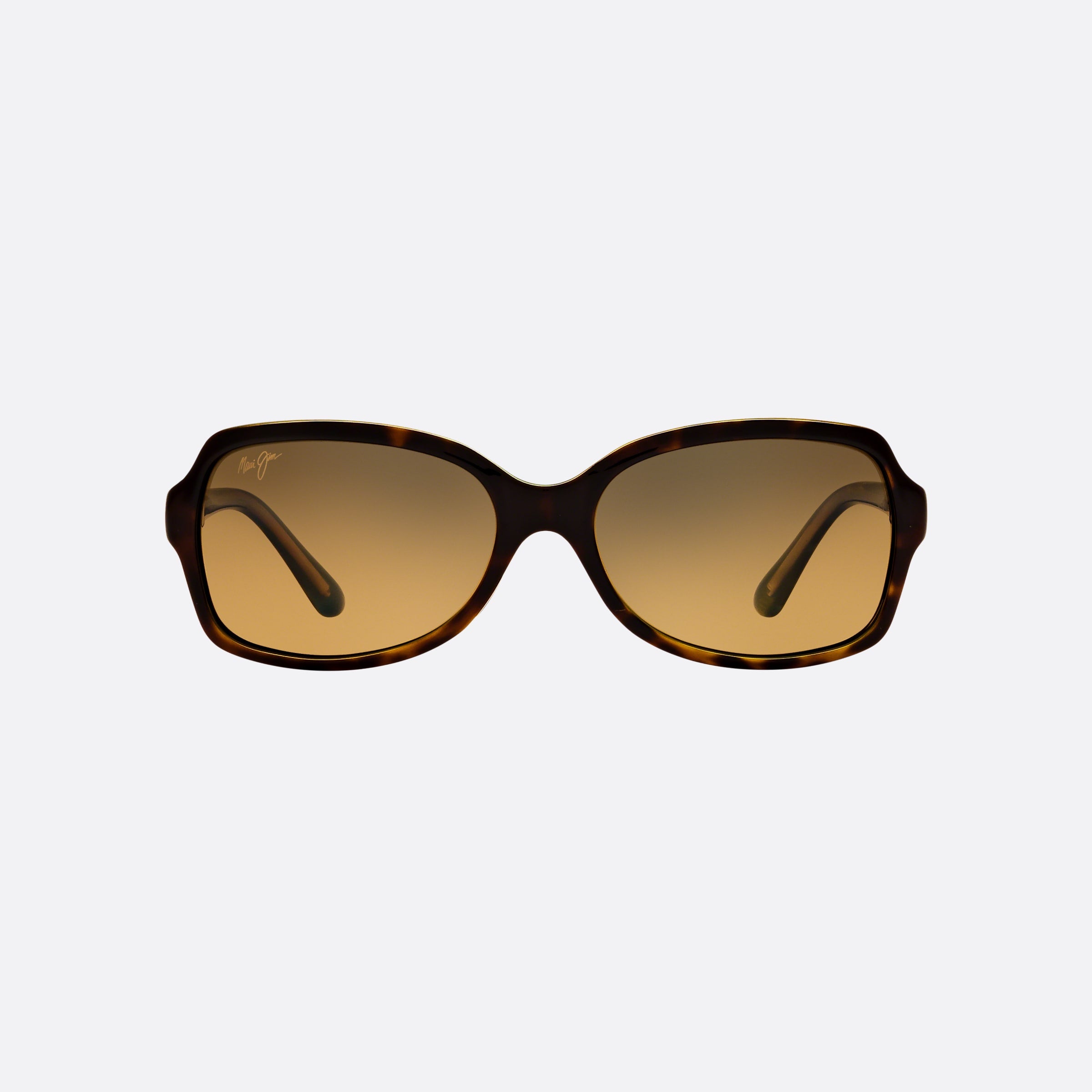 Maui 56mm Jim Cloud Break Tortoise Butterfly Polarized Women Sunglasses - Side View