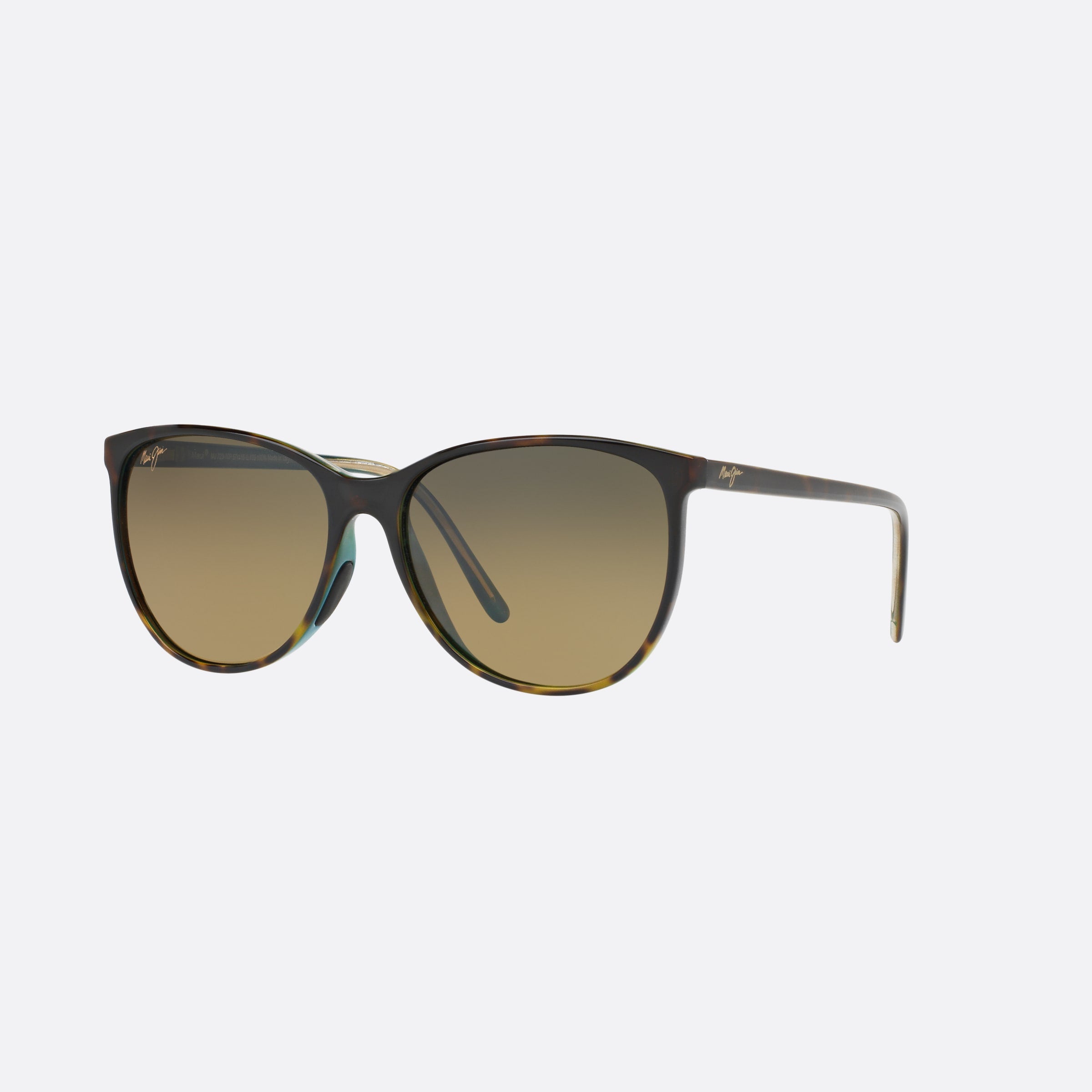 Maui 57mm Jim Ocean Tortoise Cat Eye Polarized Women Sunglasses - Main View