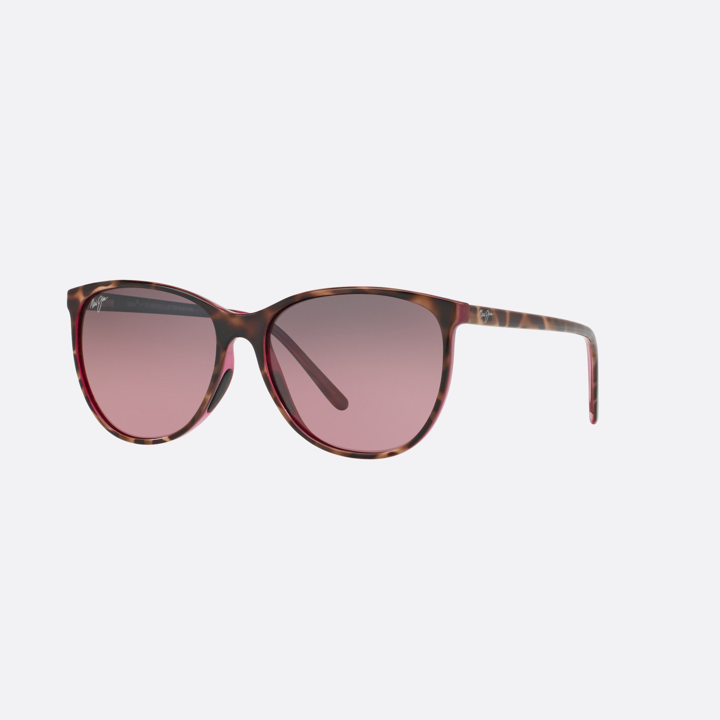 Maui 57mm Jim Ocean Tortoise Cat Eye Polarized Women Sunglasses - Main View