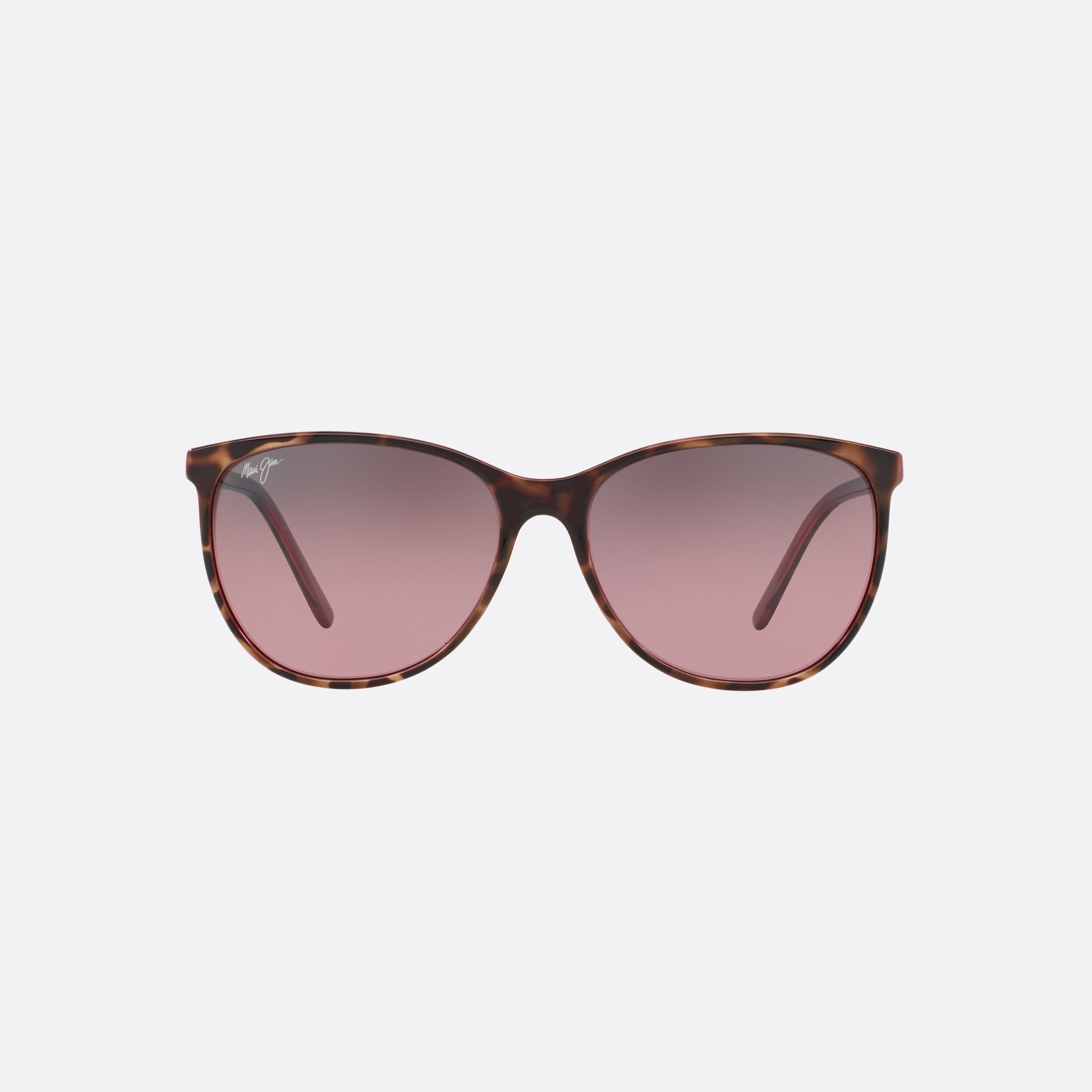 Maui 57mm Jim Ocean Tortoise Cat Eye Polarized Women Sunglasses - Side View