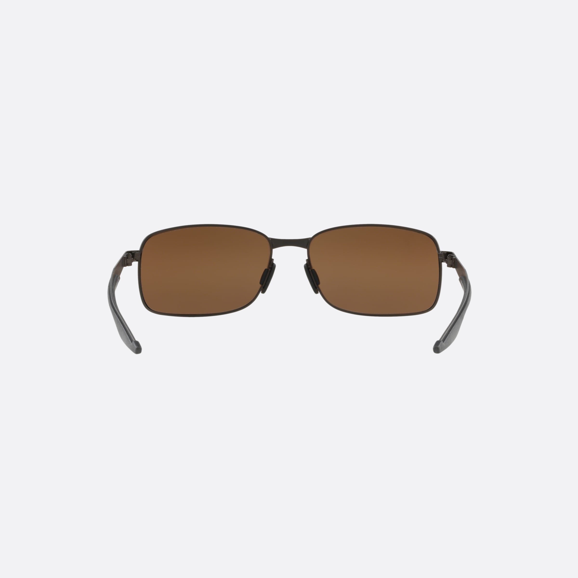 Maui 57mm Jim Shoal Brown Rectangular Polarized Men Sunglasses - Side View
