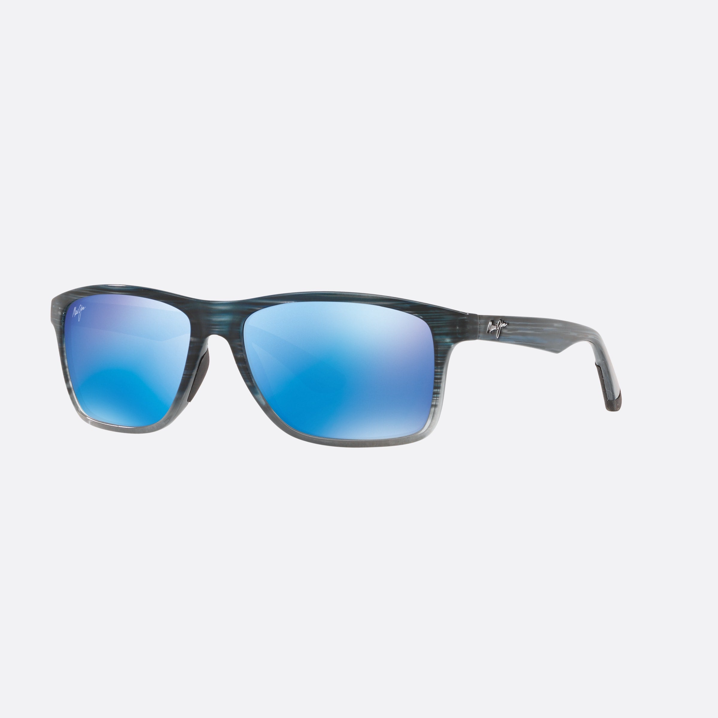 Maui 58mm Jim Onshore Black Rectangle Polarized Men Sunglasses - Main View