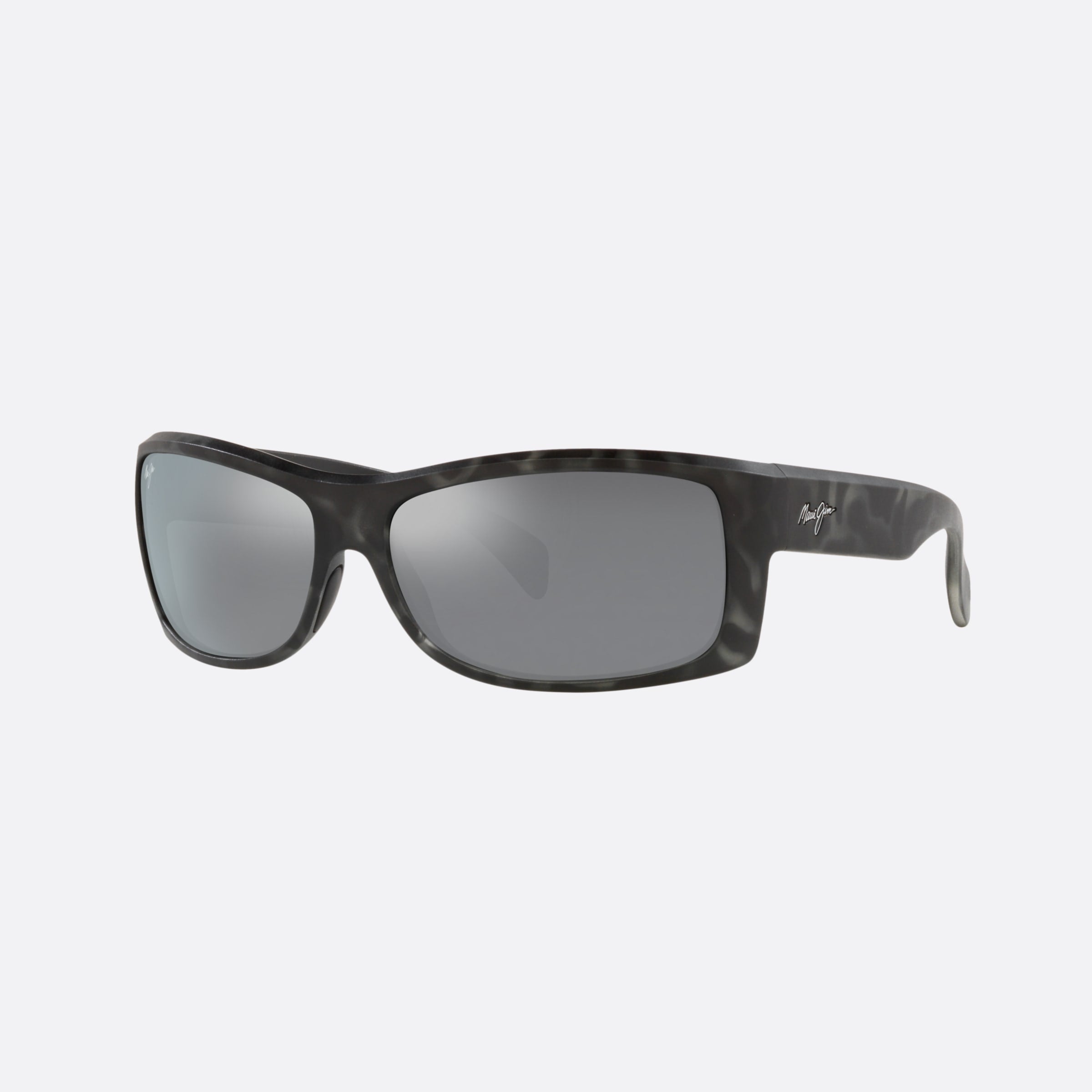 Maui 64mm Jim Equator Gray Rectangular Polarized Unisex Sunglasses - Main View