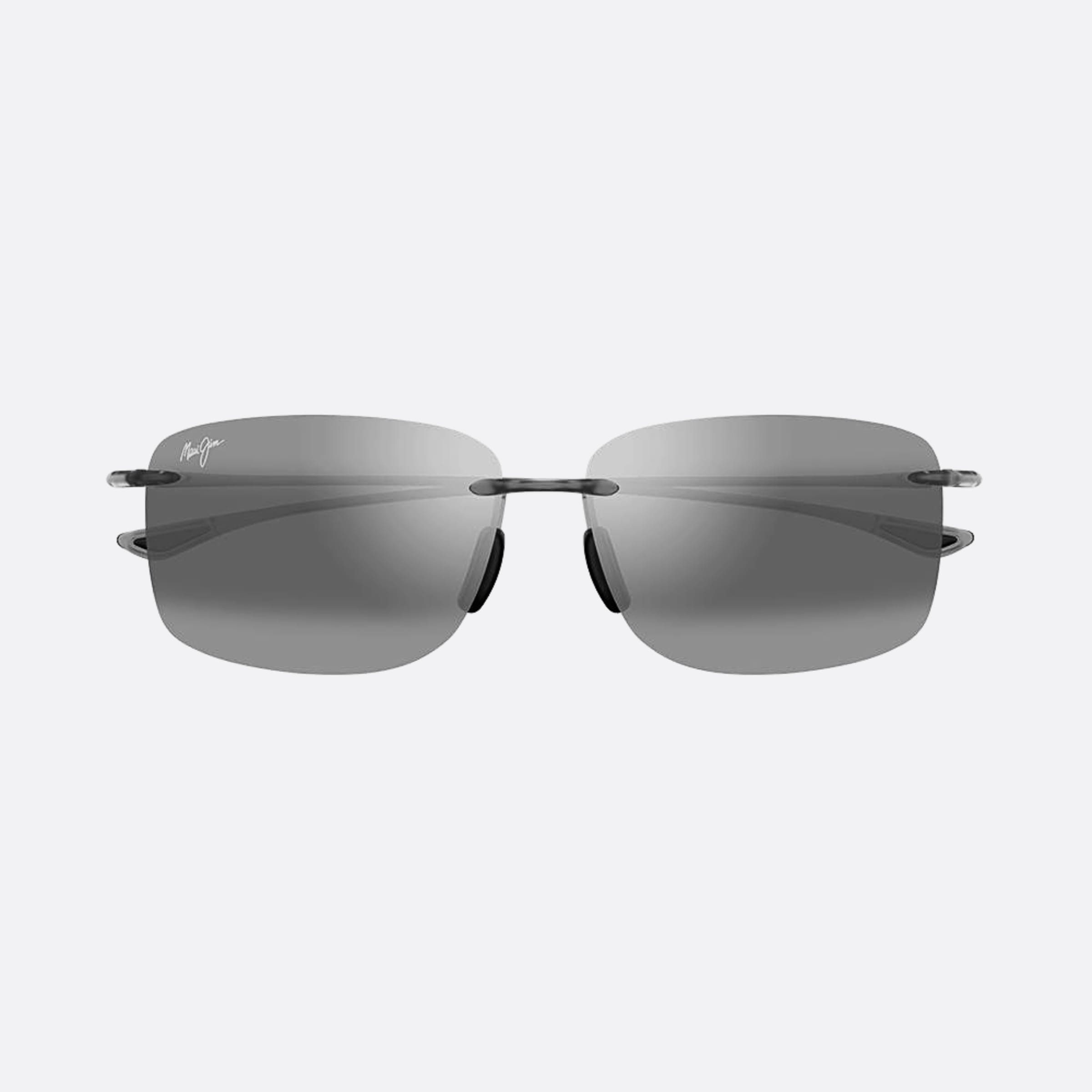 Maui 62mm Jim Hema 11m Grey Geometric Polarized Unisex Sunglasses - Main View