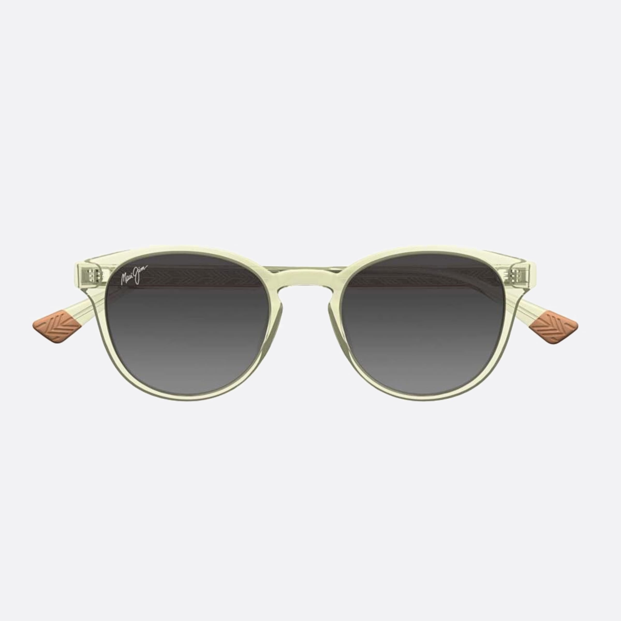 Maui 50mm Jim Hiehie Gs636 Yellow Squared Polarized Unisex Sunglasses - Main View