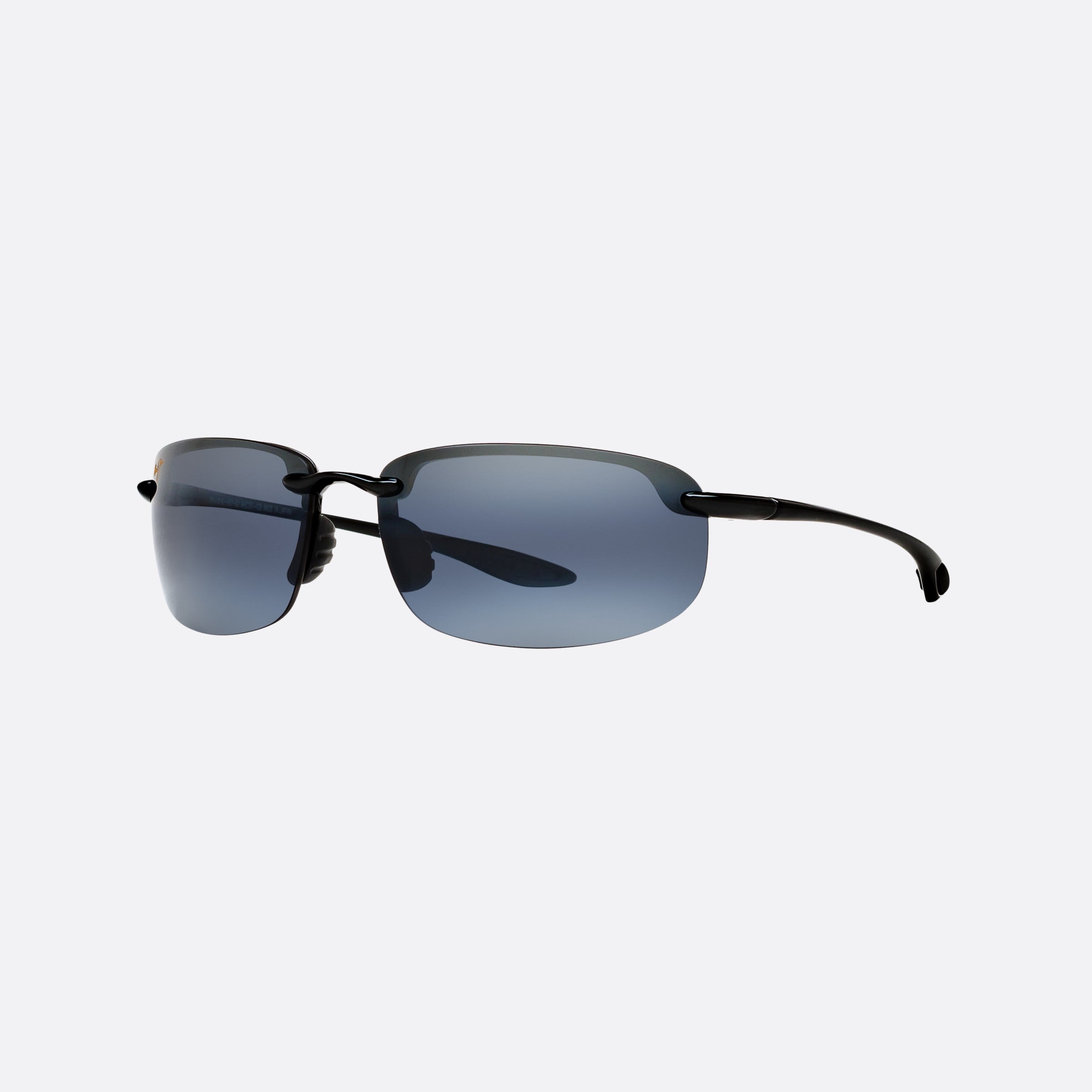 Maui 64mm Jim Hookipa Black Rectangle Polarized Men Sunglasses - Main View