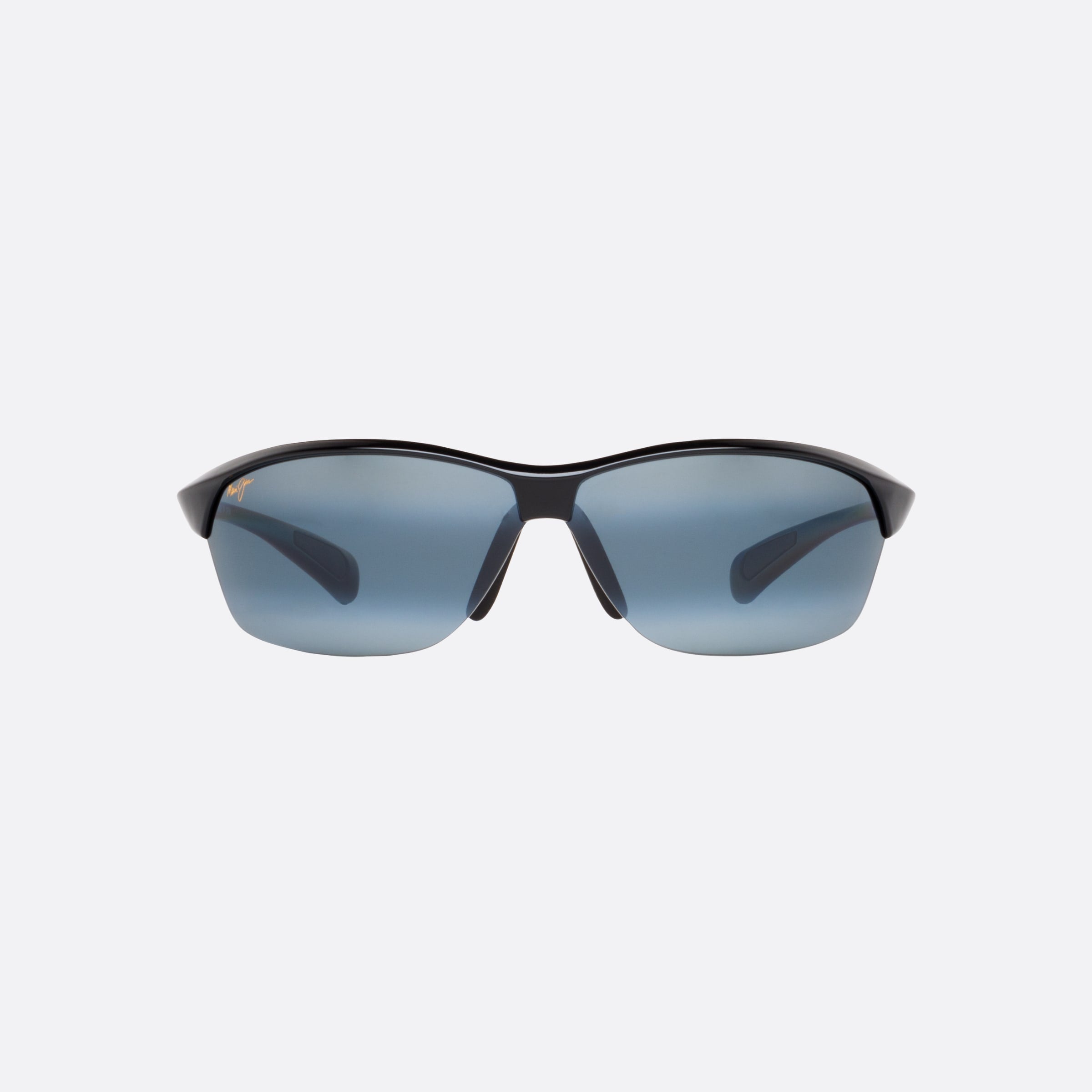 Maui 71mm Jim Hot Sands Black Square Polarized Men Sunglasses - Side View