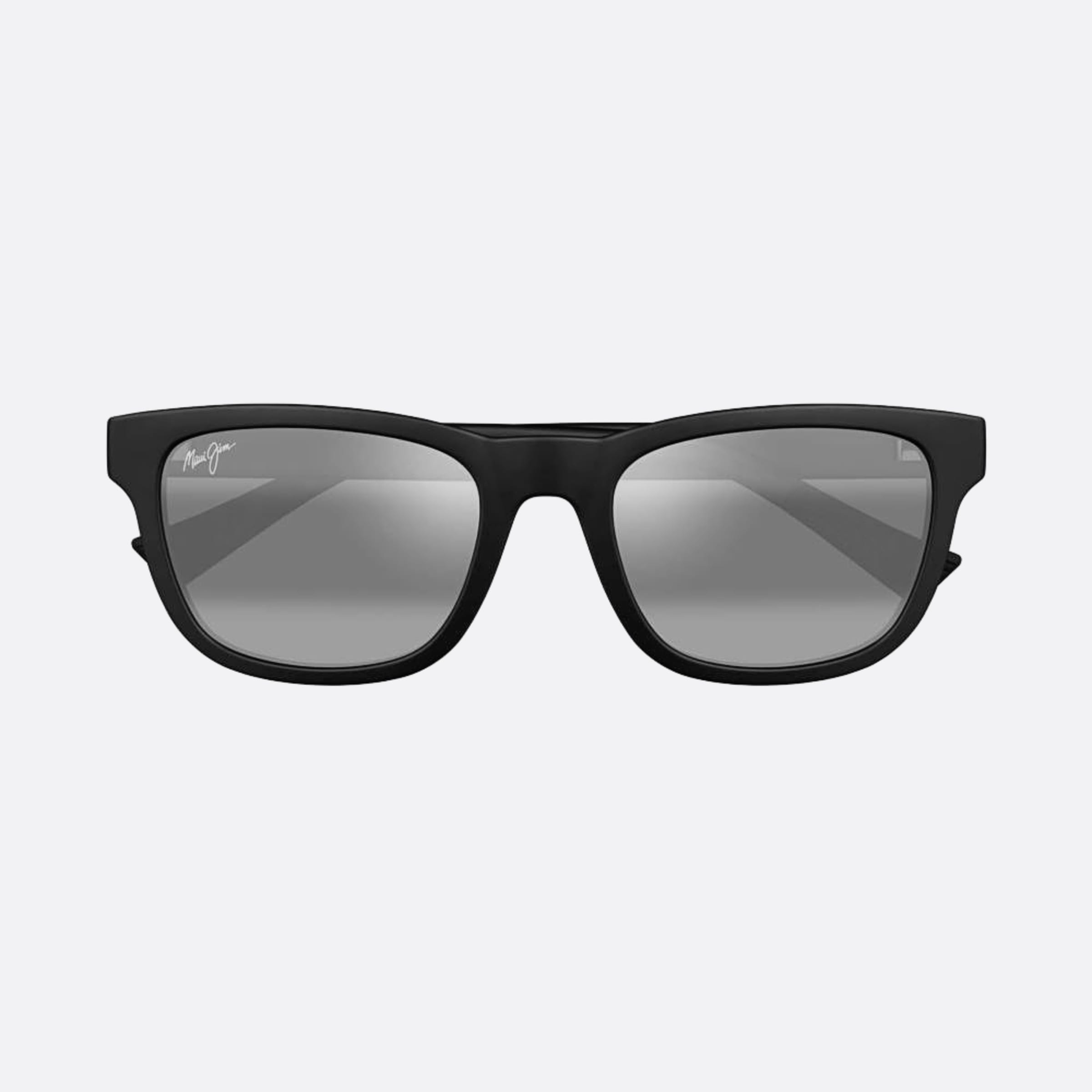 Maui 54mm Jim Kapi Bkgy Black Squared Polarized Unisex Sunglasses - Main View