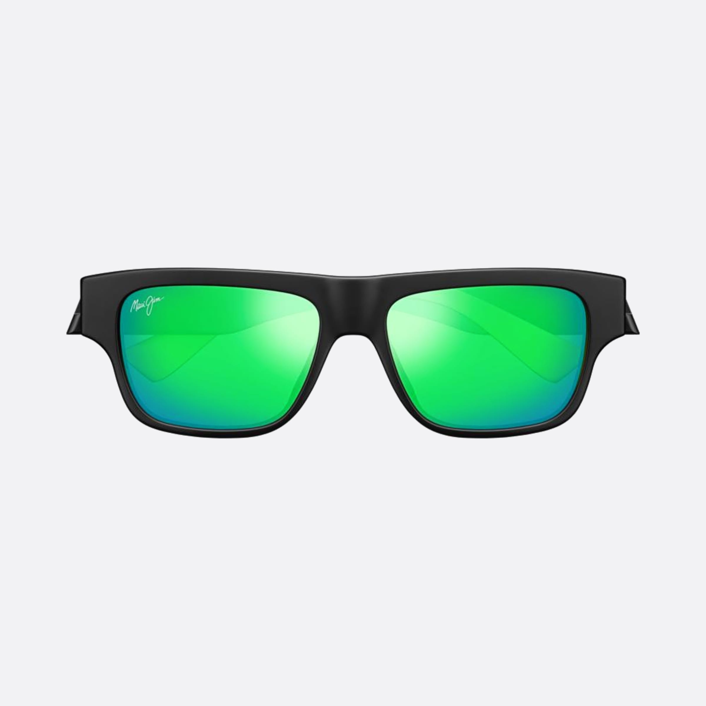 Maui 54mm Jim Kokua Gm638 Black Squared Polarized Unisex Sunglasses - Main View
