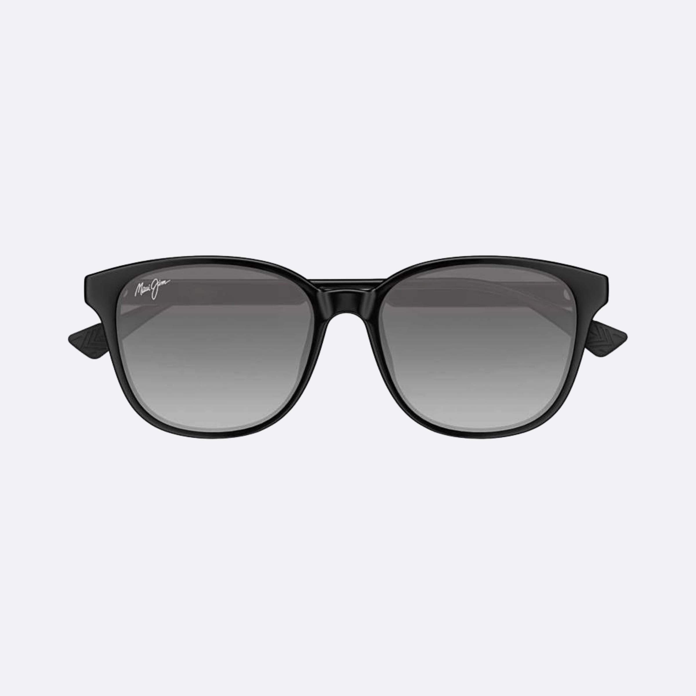 Maui 55mm Jim Kuikahi Gs647 14a Black Squared Polarized Men Sunglasses - Main View