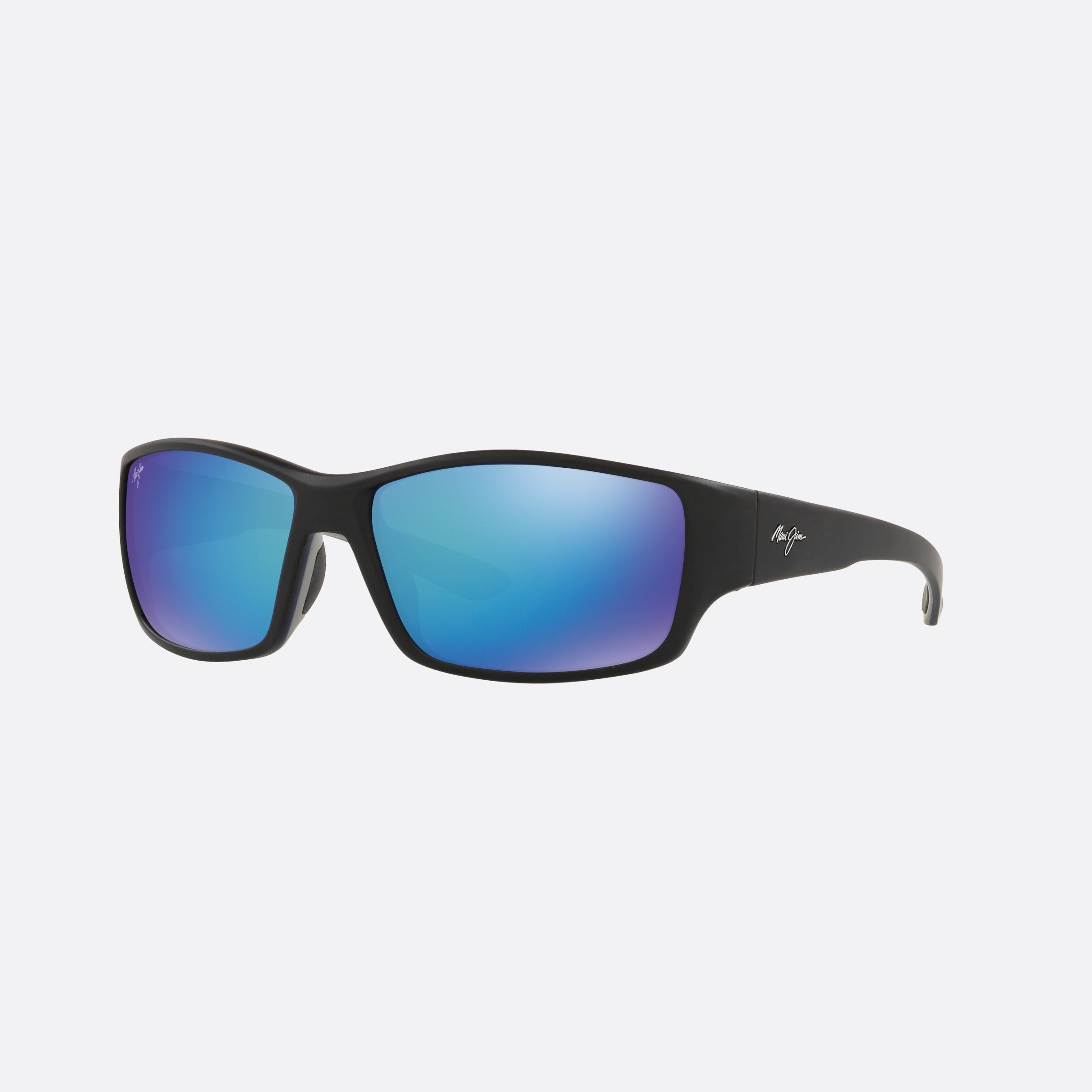 Maui 61mm Jim Local Kine B810 53b Black Rectangle Polarized Men Sunglasses - Main View