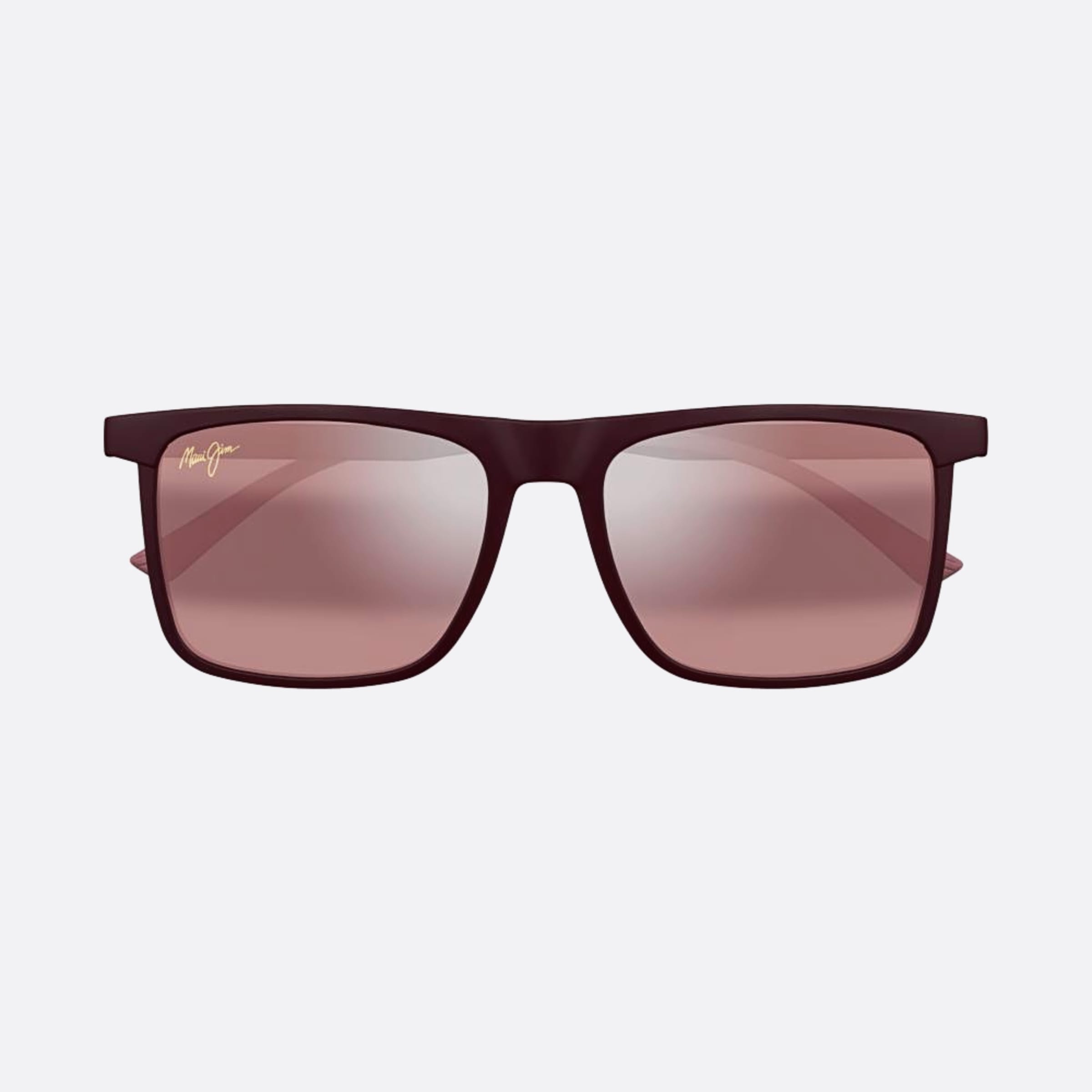 Maui 56mm Jim Makamae R619 Red Squared Men Sunglasses - Main View
