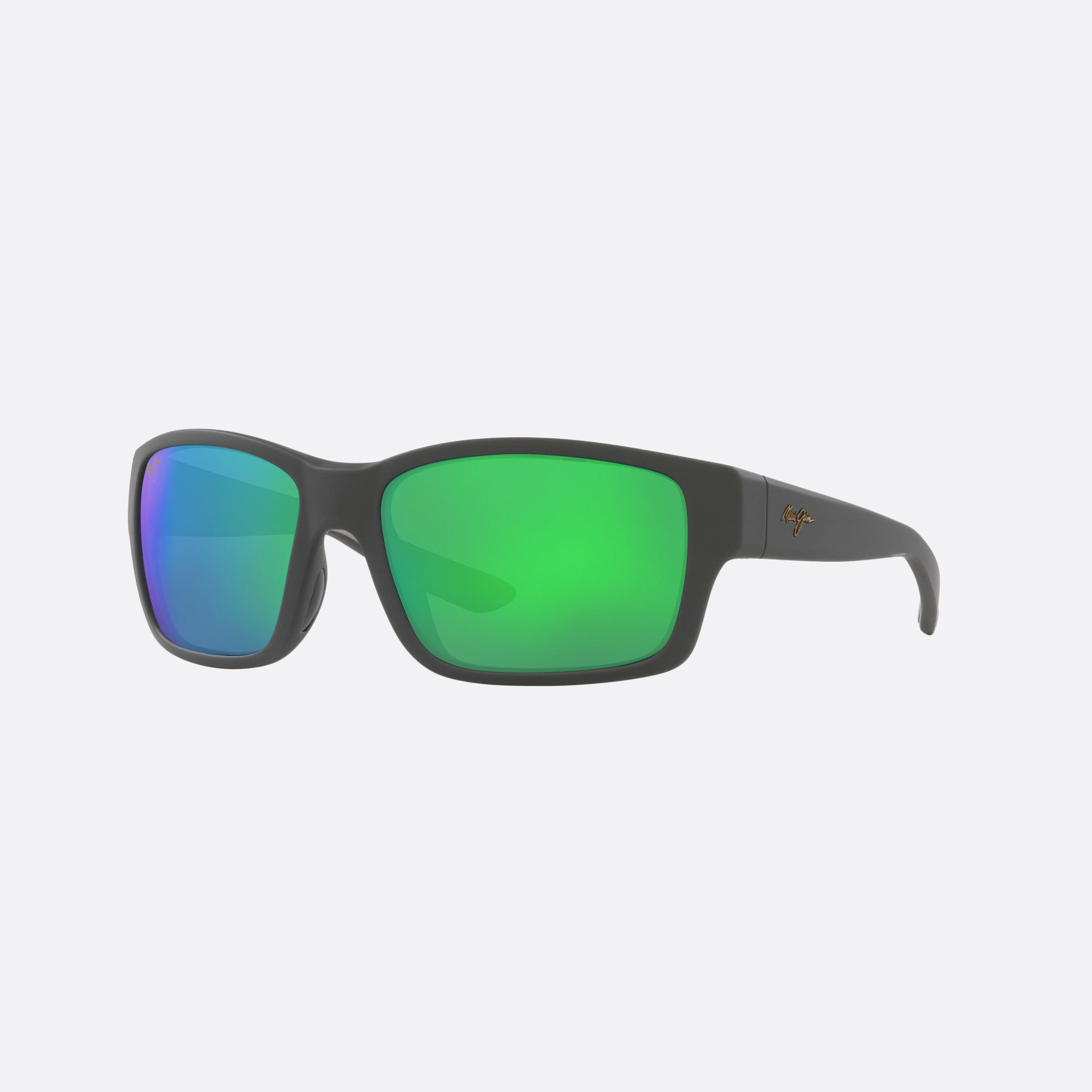 Maui 61mm Jim Mangroves Grey Rectangle Polarized Men Sunglasses - Main View