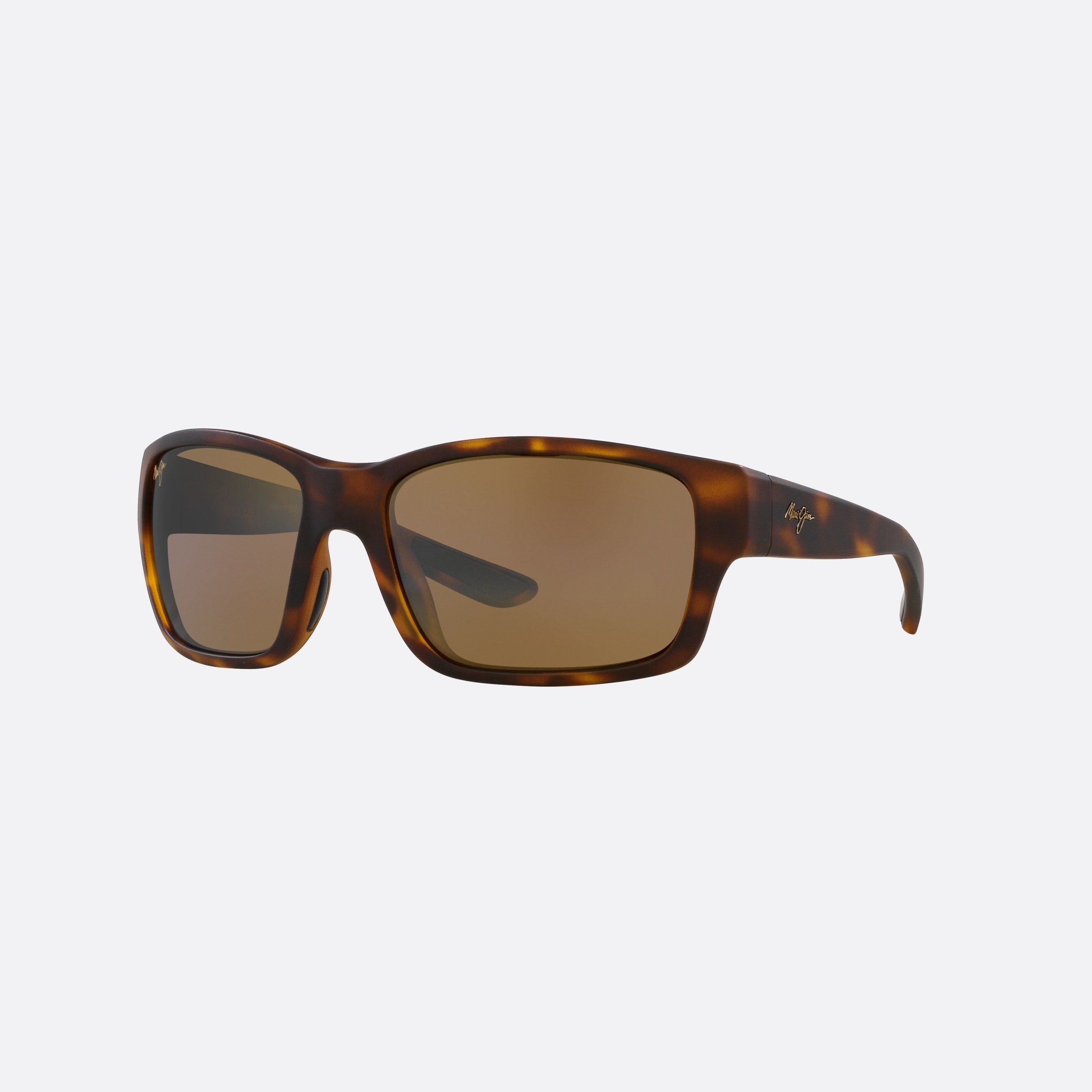 Maui 61mm Jim Mangroves Tortoise Rectangle Men Sunglasses - Main View