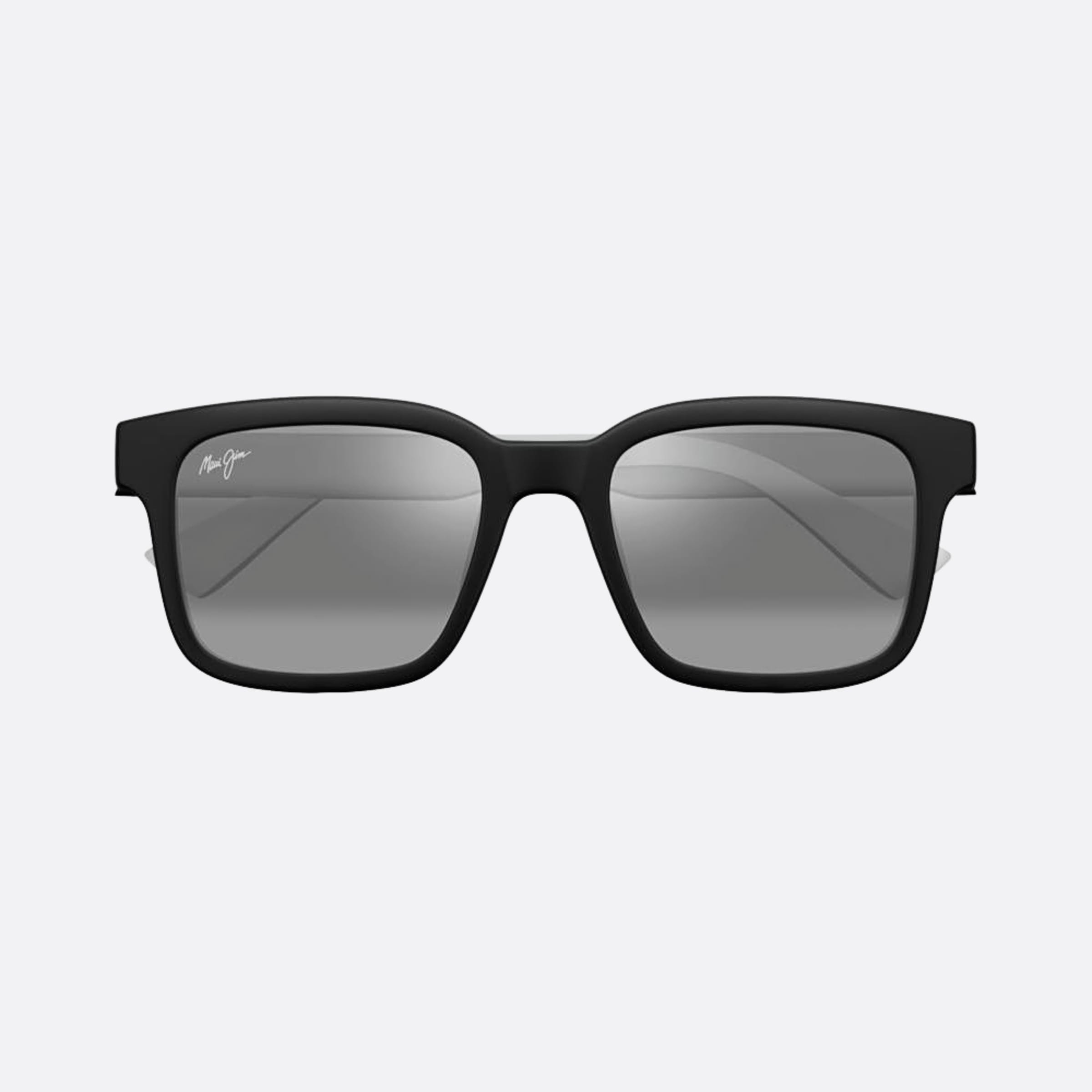 Maui 54mm Jim Mj0659sa Bkgy Black Squared Polarized Men Sunglasses - Main View