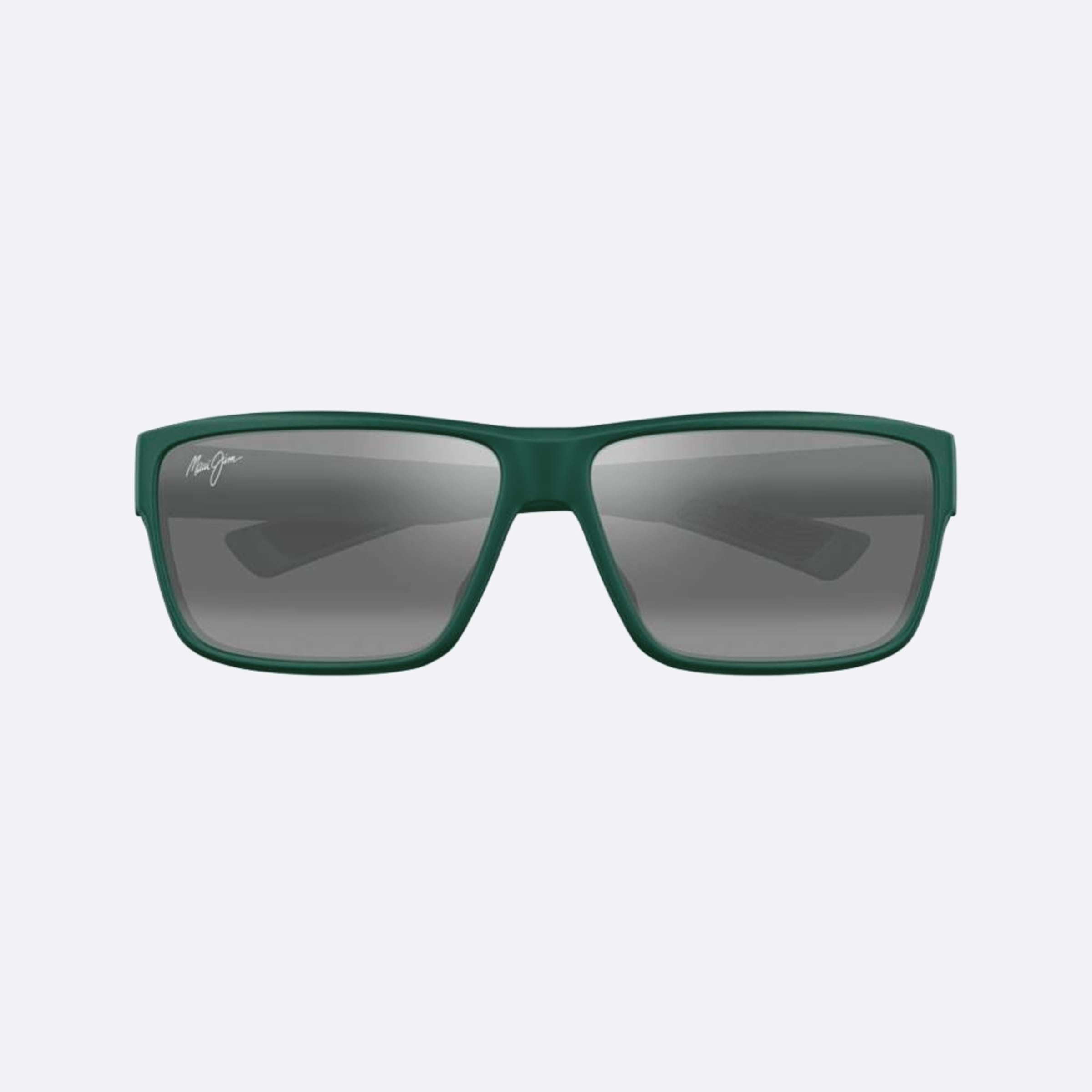 Maui 62mm Jim Gngy Green Squared Polarized Men Sunglasses - Main View