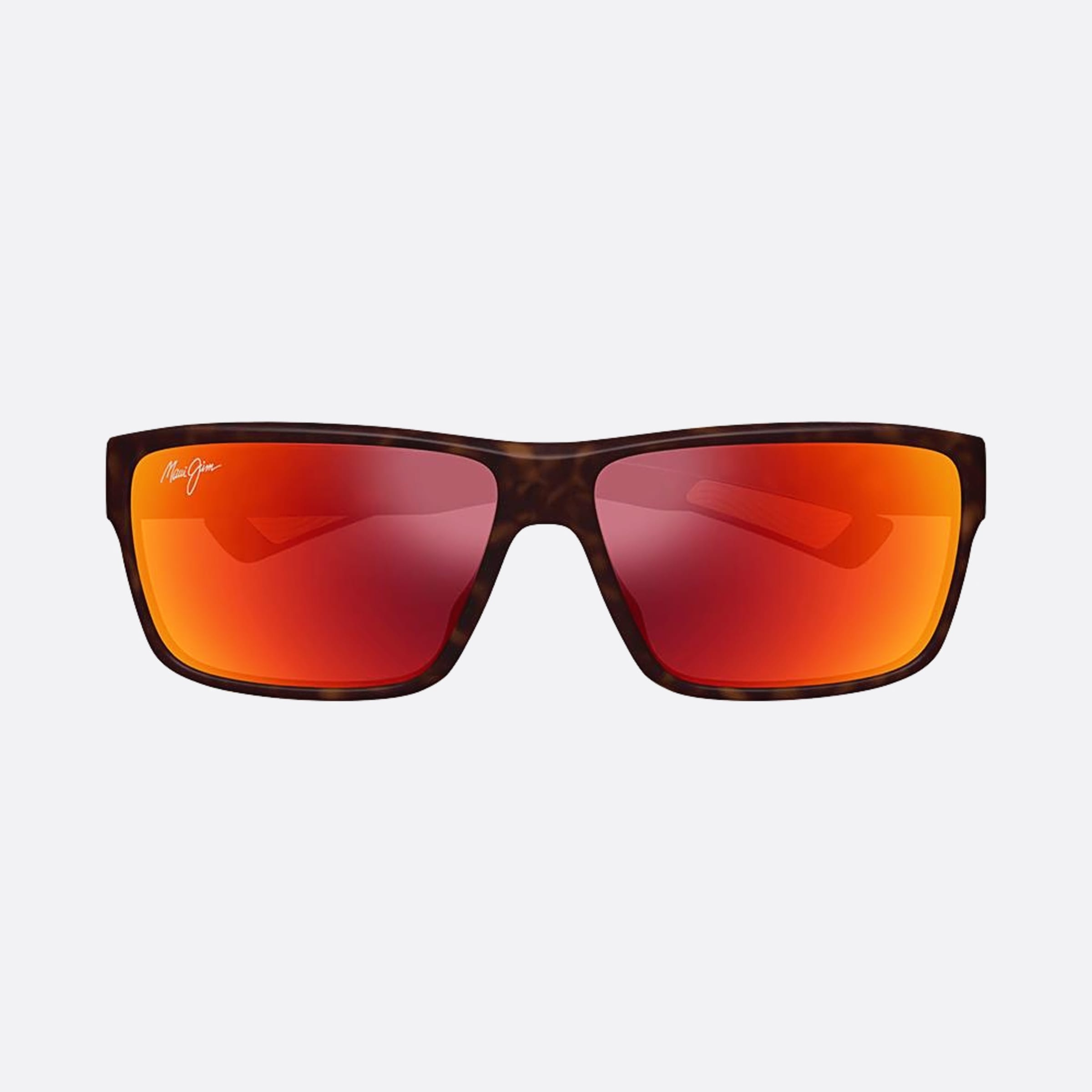 Maui 62mm Jim Mj0662sa Hvrd Havana Squared Polarized Men Sunglasses - Main View