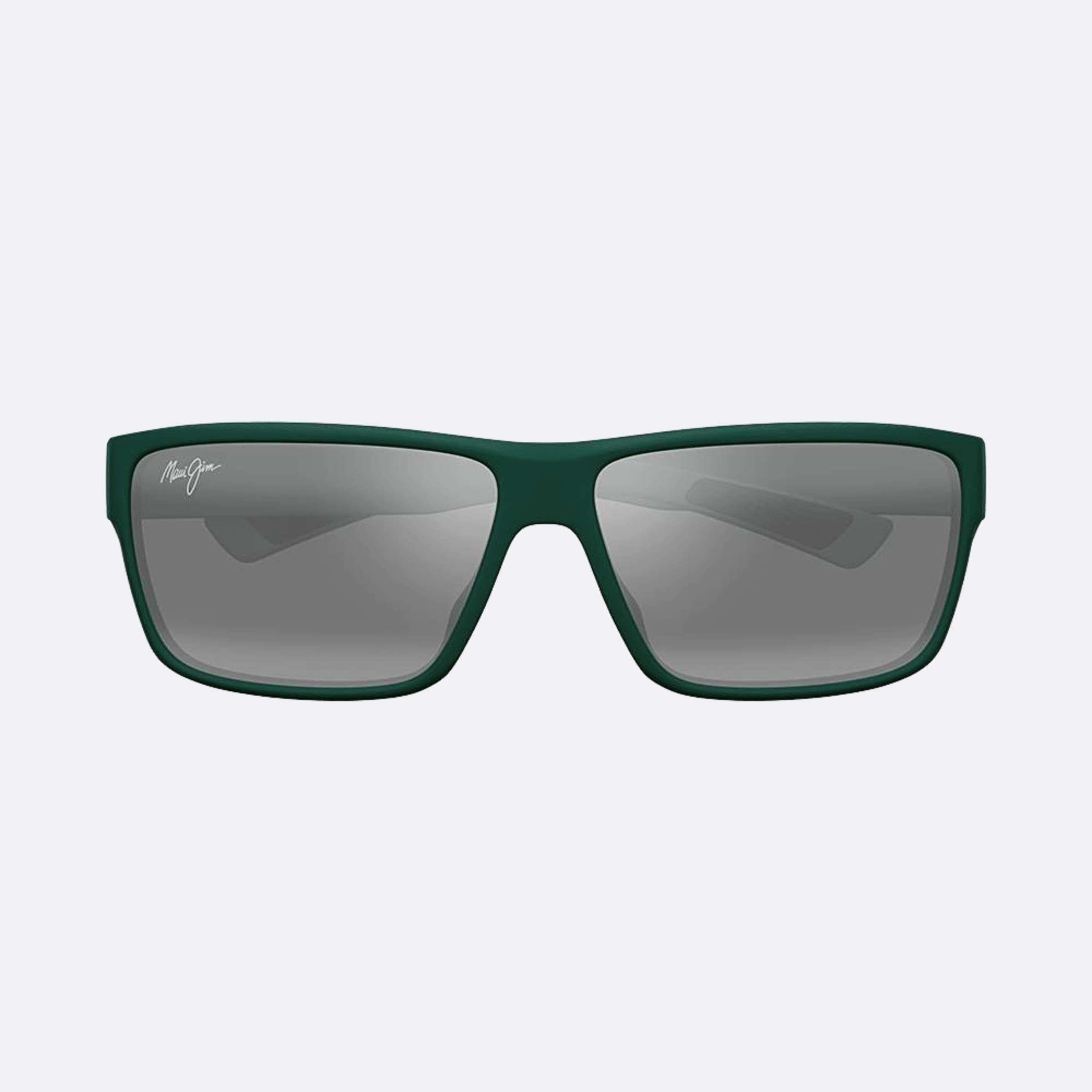 Maui 62mm Jim Mj0662sa Gngy Green Squared Polarized Men Sunglasses - Main View