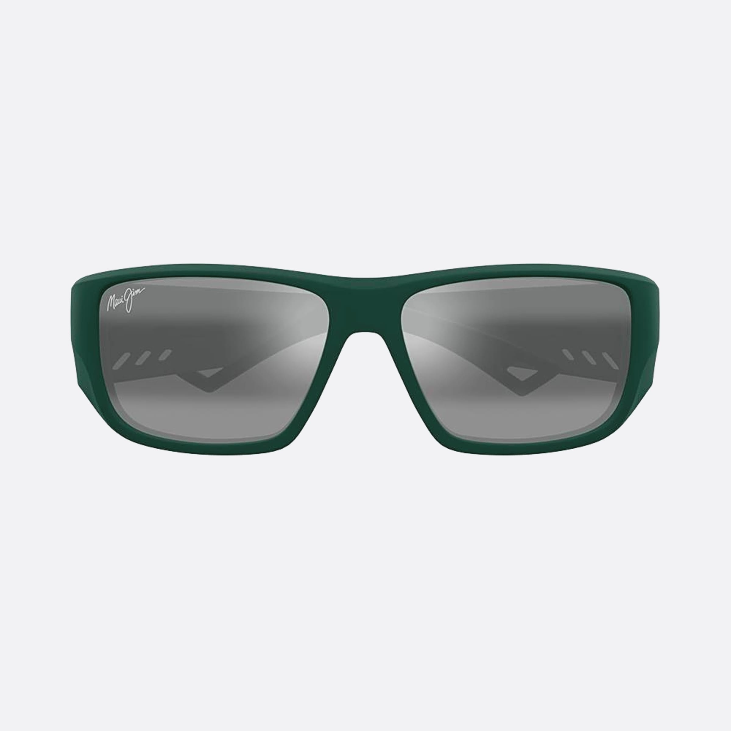 Maui 62mm Jim Mj0664sa Gngy Green Squared Polarized Men Sunglasses - Main View