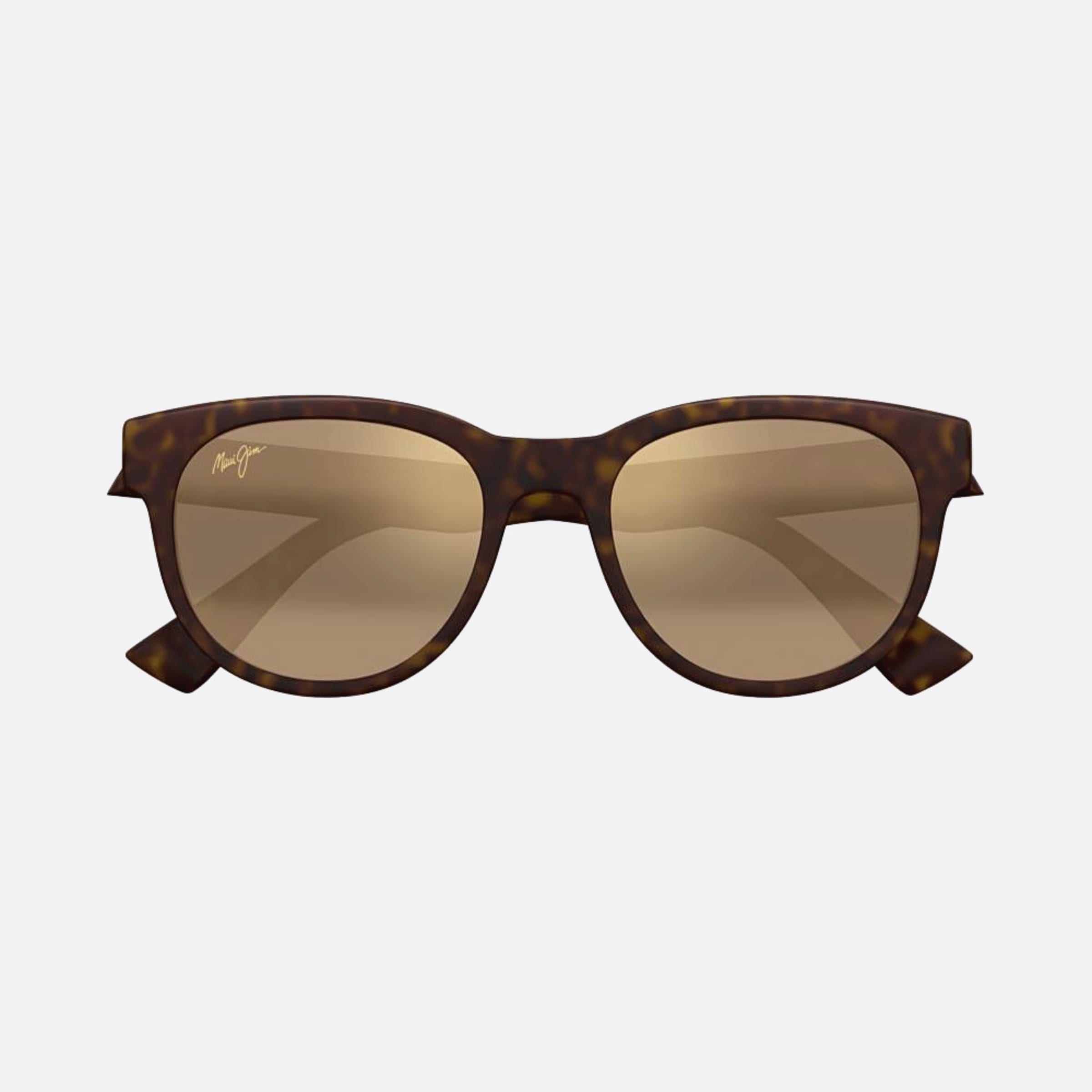Maui 52mm Jim Hvbr Havana Pantos Polarized Men Sunglasses - Main View