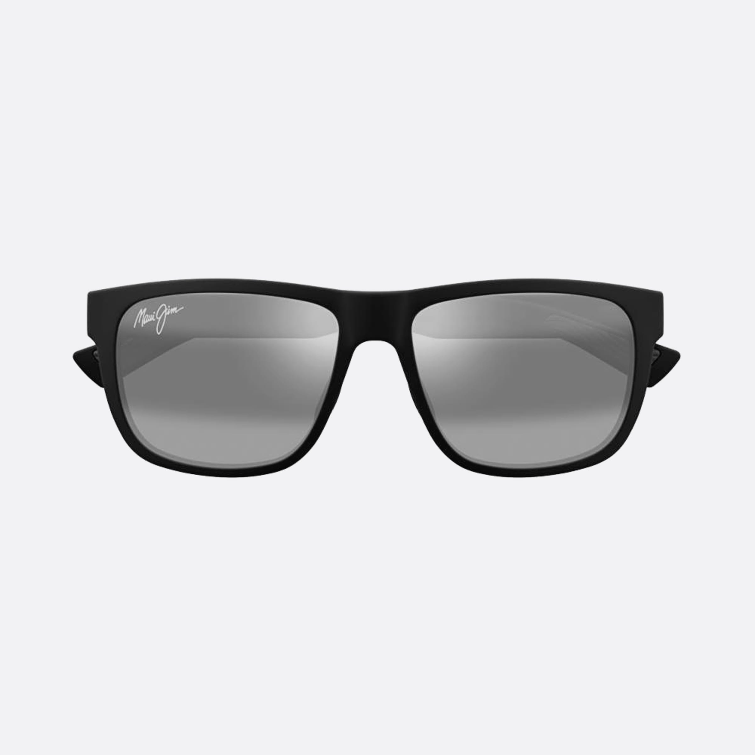 Maui 57mm Jim Bkgy Black Squared Polarized Men Sunglasses - Main View
