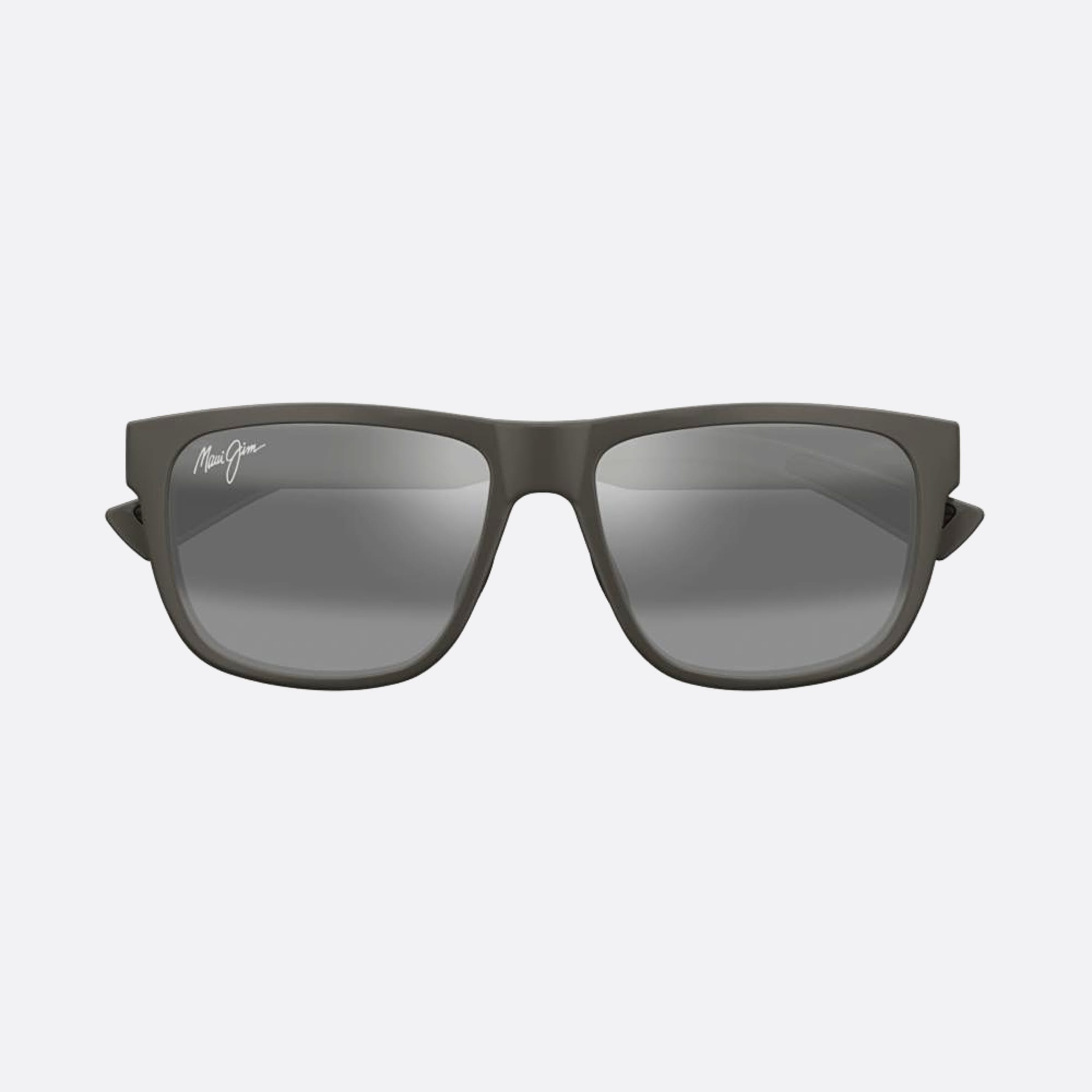 Maui 57mm Jim Gngy Green Squared Polarized Men Sunglasses - Main View