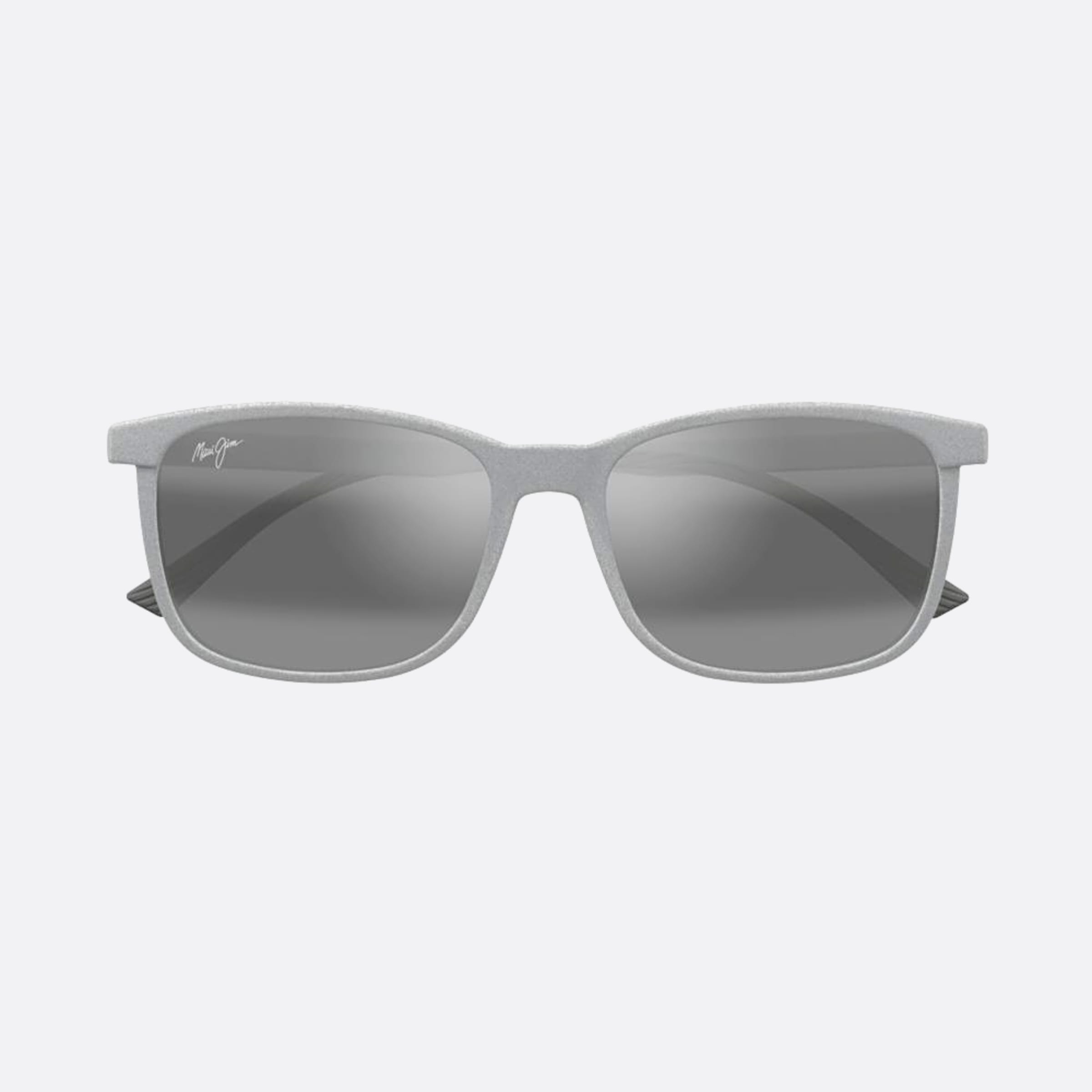 Maui 57mm Jim Gygy Grey Squared Polarized Men Sunglasses - Main View