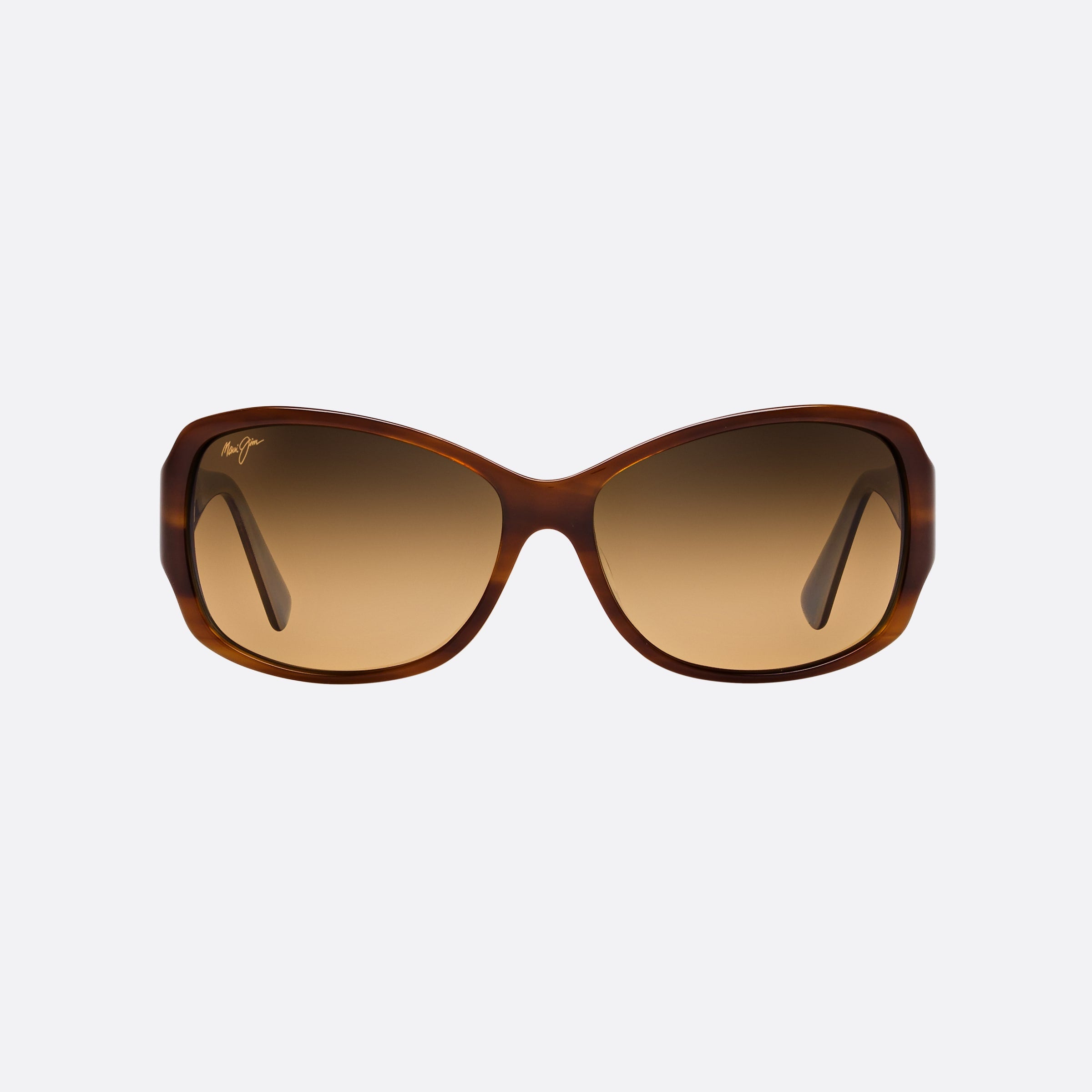 Maui 61mm Jim Nalani Tortoise Square Polarized Women Sunglasses - Side View